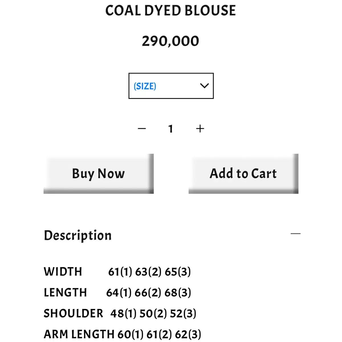1 あんさんぶるスターズ あんスタ COAL DYED BLOUSE