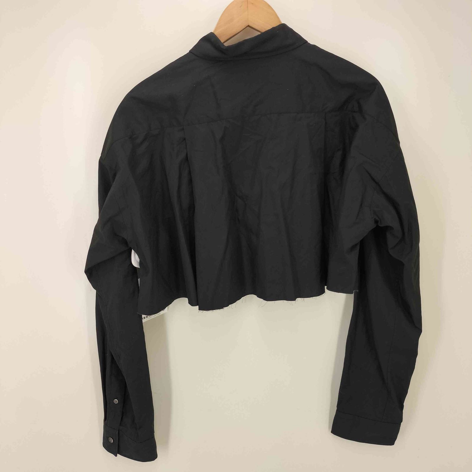 ジョンローレンスサリバン JOHN 24 SS クロップドシャツ レディース 表記無