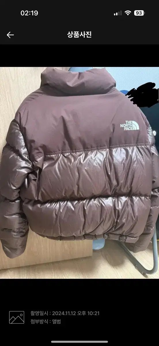 THE NORTH FACE ザノースフェイス ヌプシ ココア ブラウン M