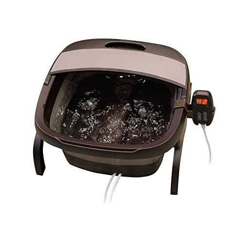 THANKO お湯捨て簡単 加熱式折りたたみフットバス あし ゆ TK-FOT21BR 37666736