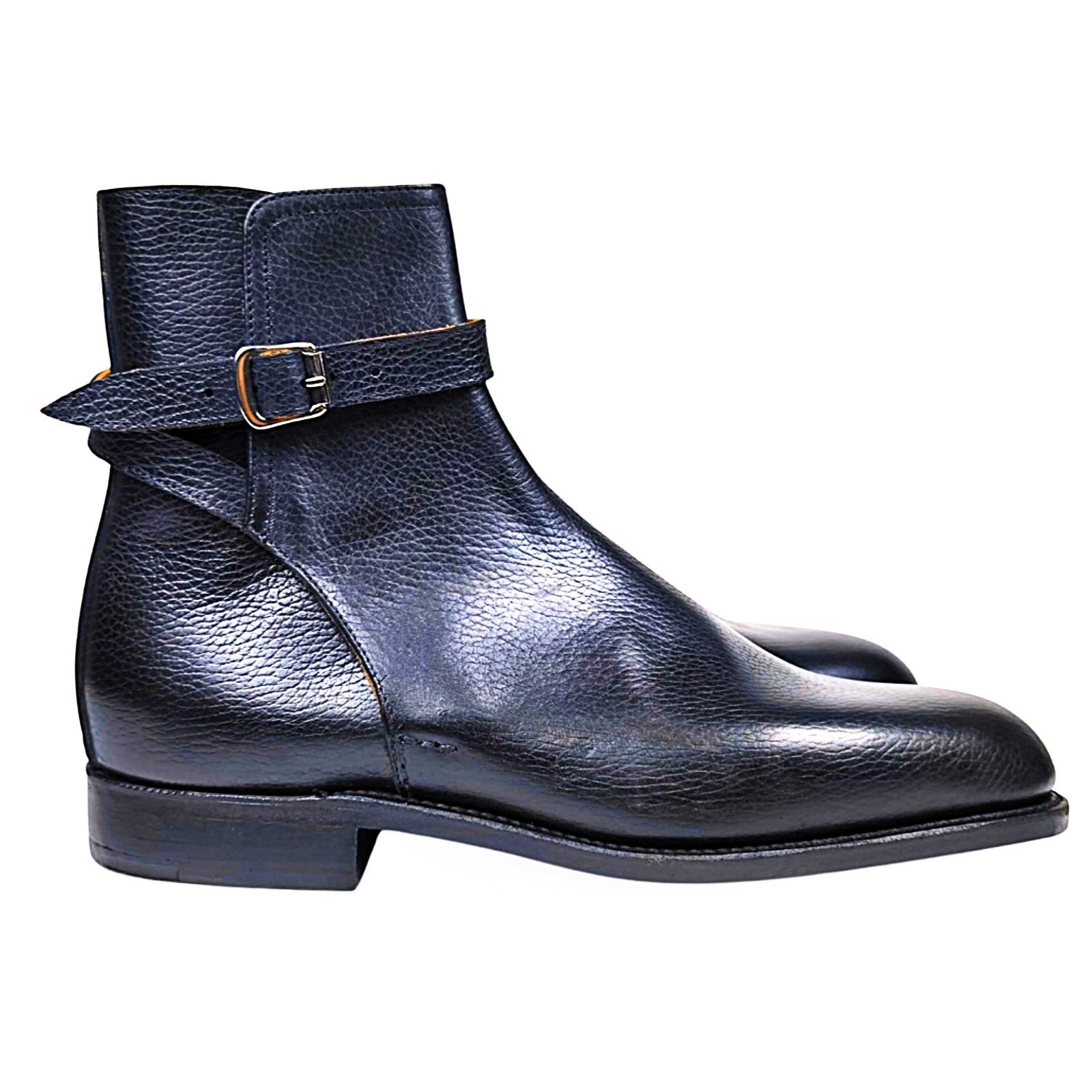 送料無料。 幻の シュナイダーブーツ ジョッパーブーツ 別注モデル カントリーカーフ ブラック サイズ8.5 純正シューズBAG付 最大80％割引!