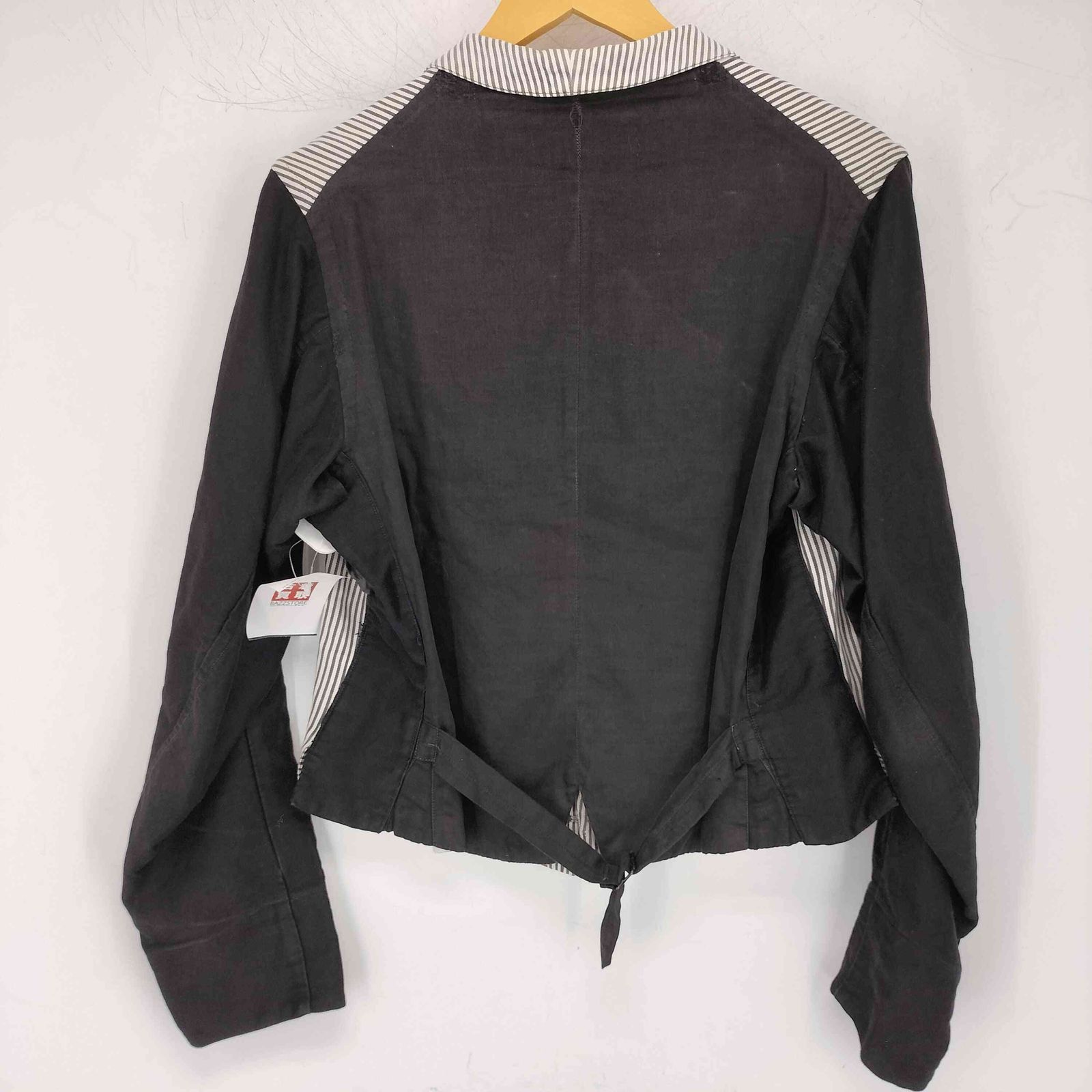 ユーズドフルギ 古着 針刺しシンチバック フレンチワーク サーヴァントジャケット メンズ 表記無