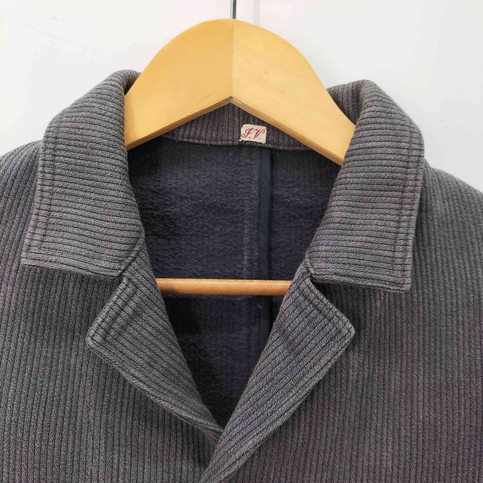 ユーズドフルギ 古着 コットンピケ カバーオールジャケット メンズ 表記無 KANDAIZUMI_COM