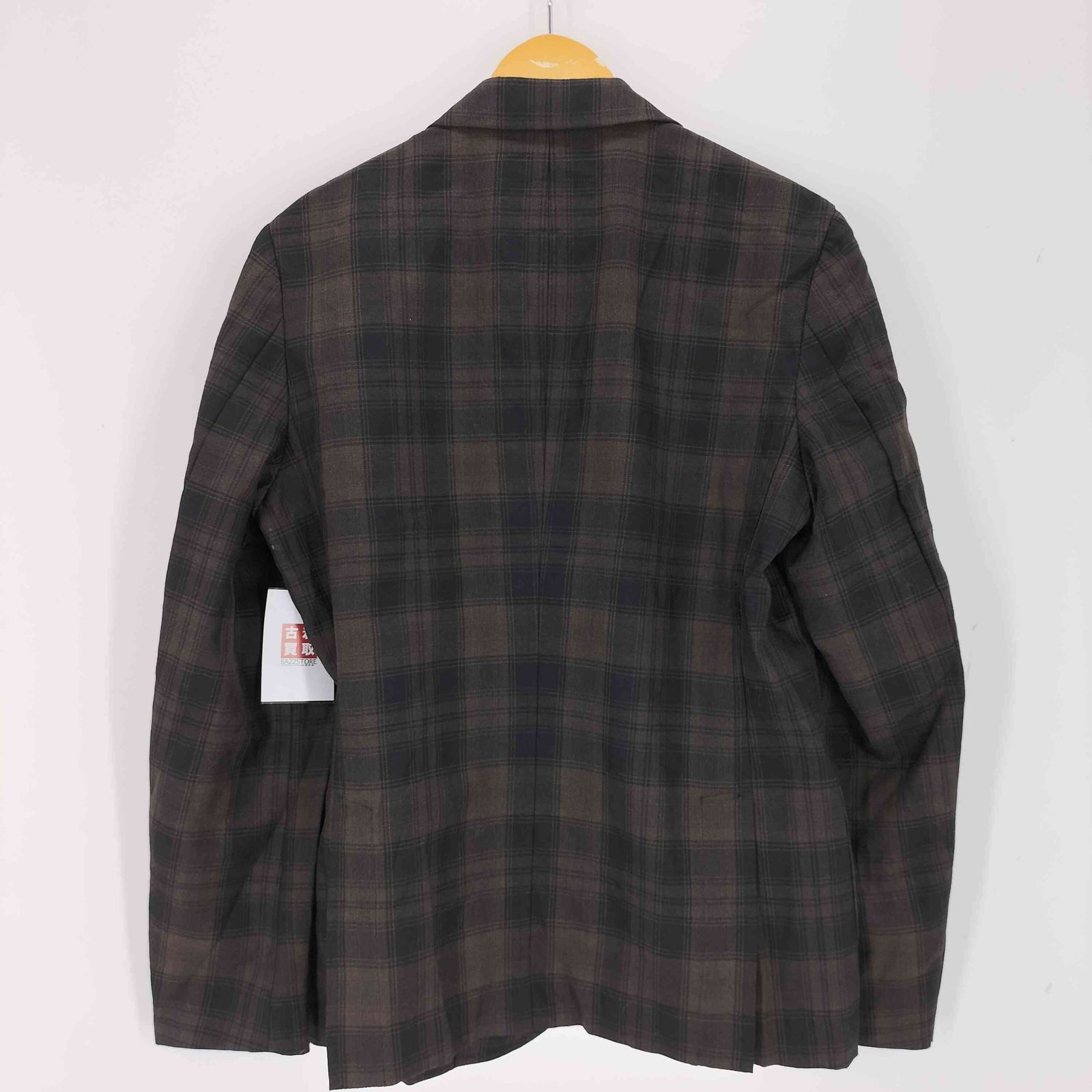 コムデギャルソンオムドゥ COMME des GARCONS HOMME DEUX 11AW タータンチェックテーラードジャケット メンズ XS