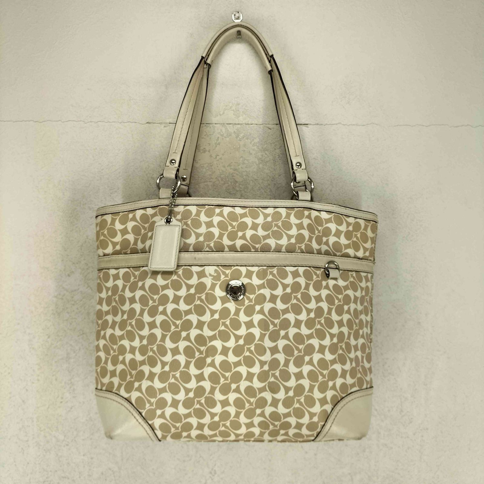 コーチ COACH シグネチャーレザートートバッグ レディース 表記無