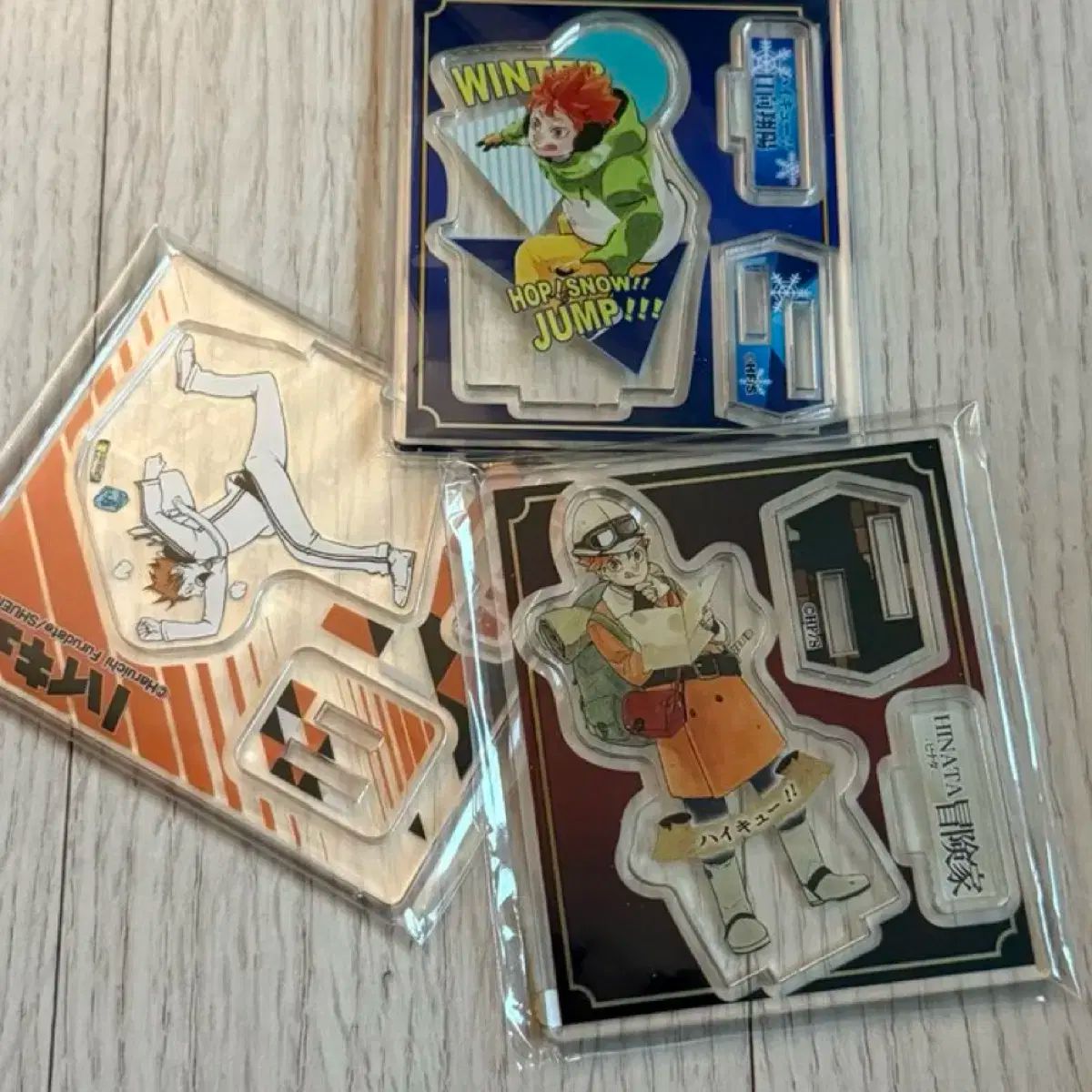 ハイキュー 日向 ヒナタ 等校 アクリル ジャンプフェスタ 冬 ジョジョの奇妙な冒険 ver まとめ