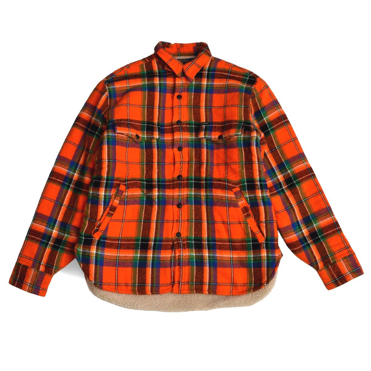 メンズ POLO RALPH LAUREN ポロラルフローレン チェックシェルパ 