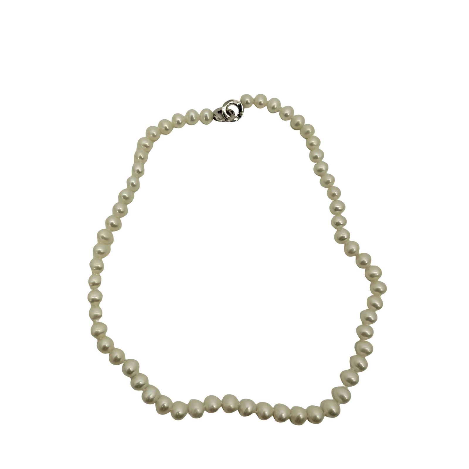 ユーズドフルギ 古着 LILAS 925刻印 パールネックレス レディース 表記無