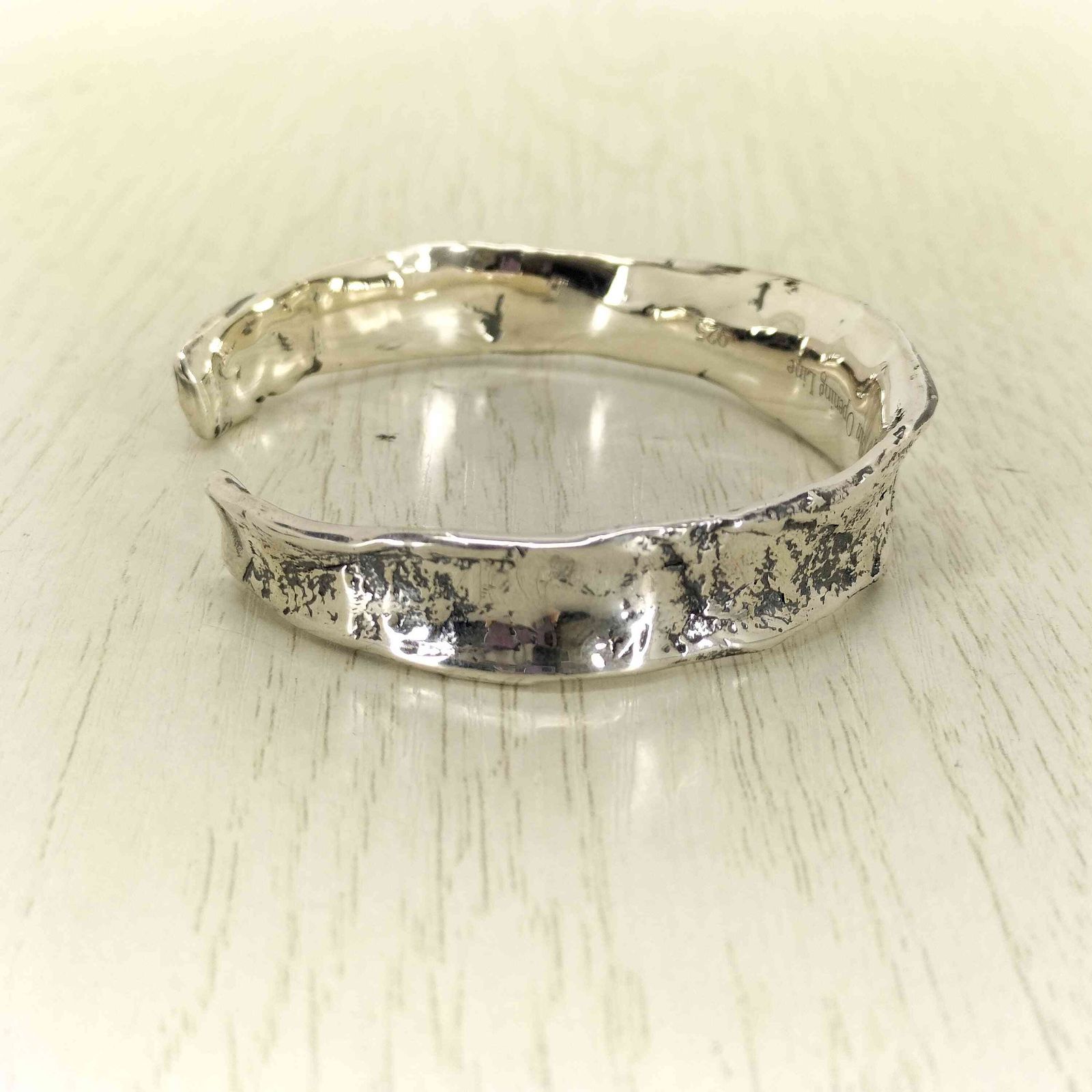 ユーズドフルギ 古着 AN OPENING LINE 925 デザインバングル メンズ 表記無