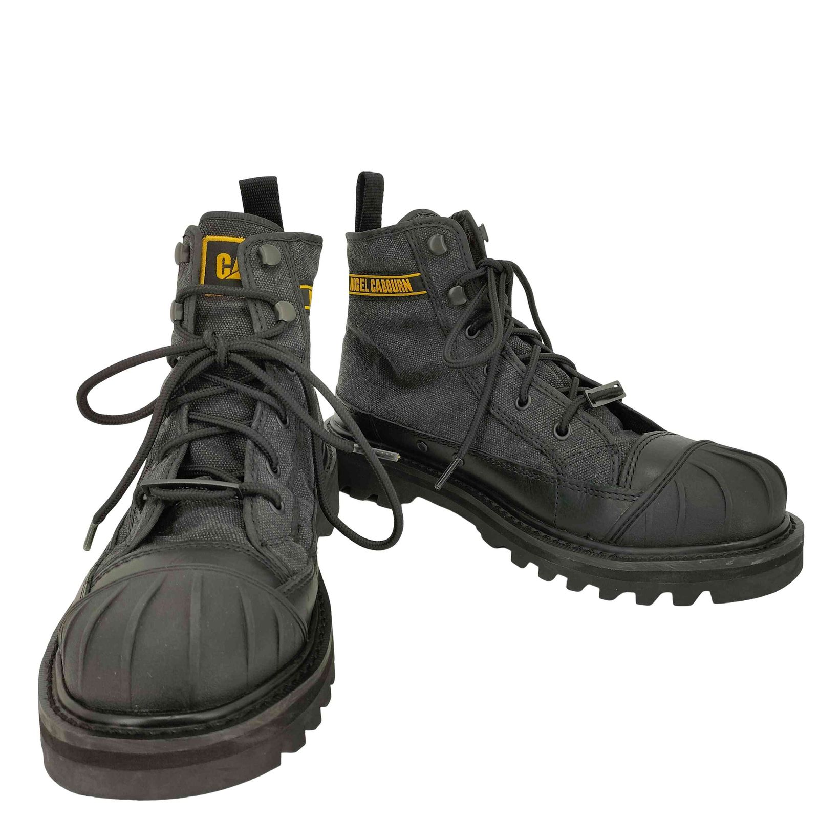 ナイジェルケーボン NIGEL CABOURN OMAHA - CANVAS FULL GRAIN LEATHER メンズ JPN 25