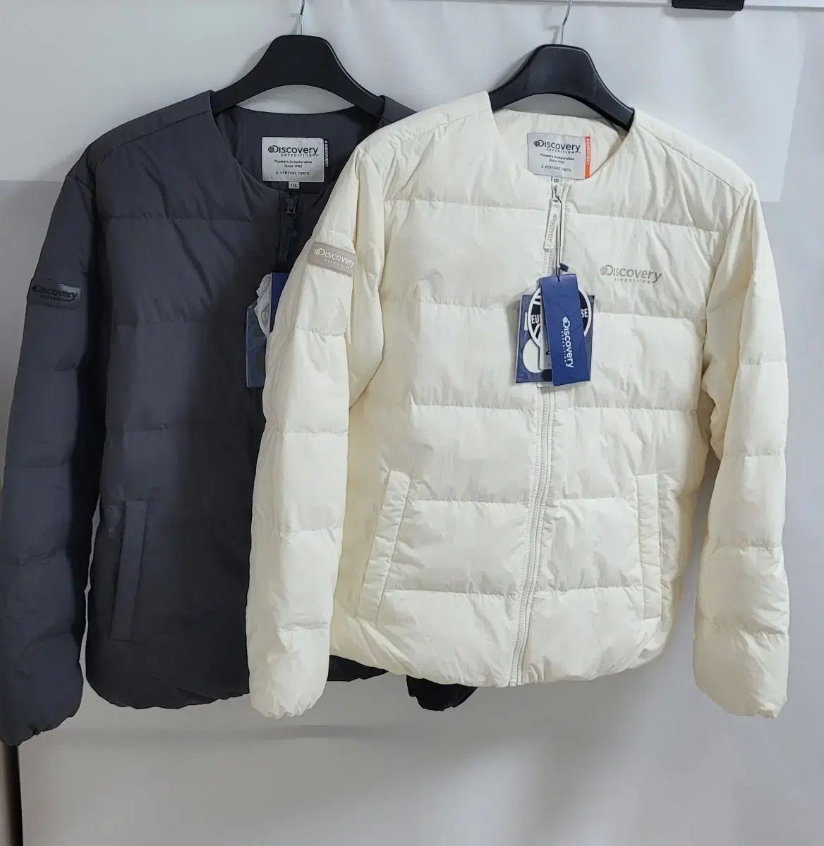 DISCOVERY メンズ グースダウン 軽量ダウン 100 115
