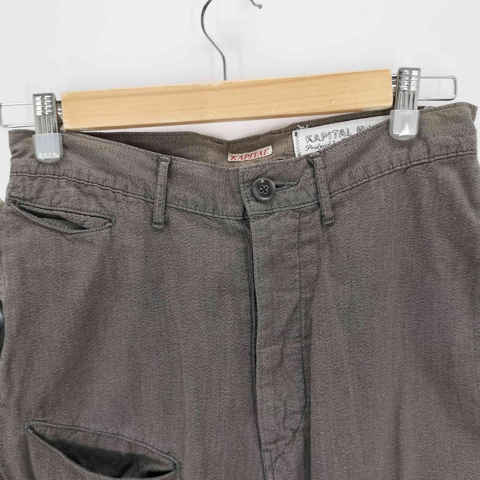 キャピタル KAPITAL 岡山児島工場産 6ポケットパンツ メンズ XS