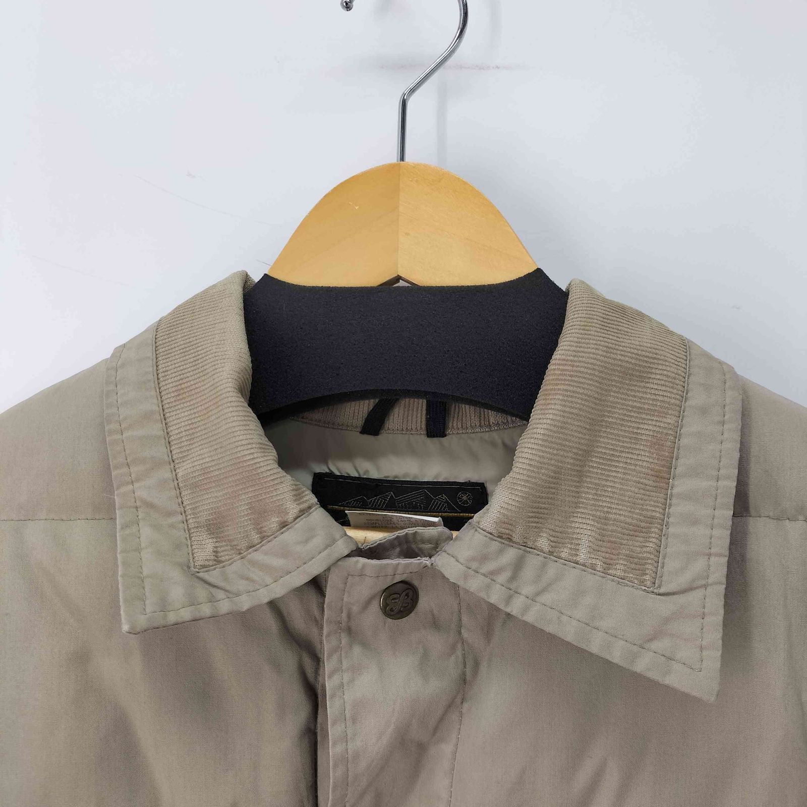 エディーバウアー Eddie Bauer 80s 黒タグ Snap-jac DOWN JACKET メンズ JPN L KANDAIZUMI_COM