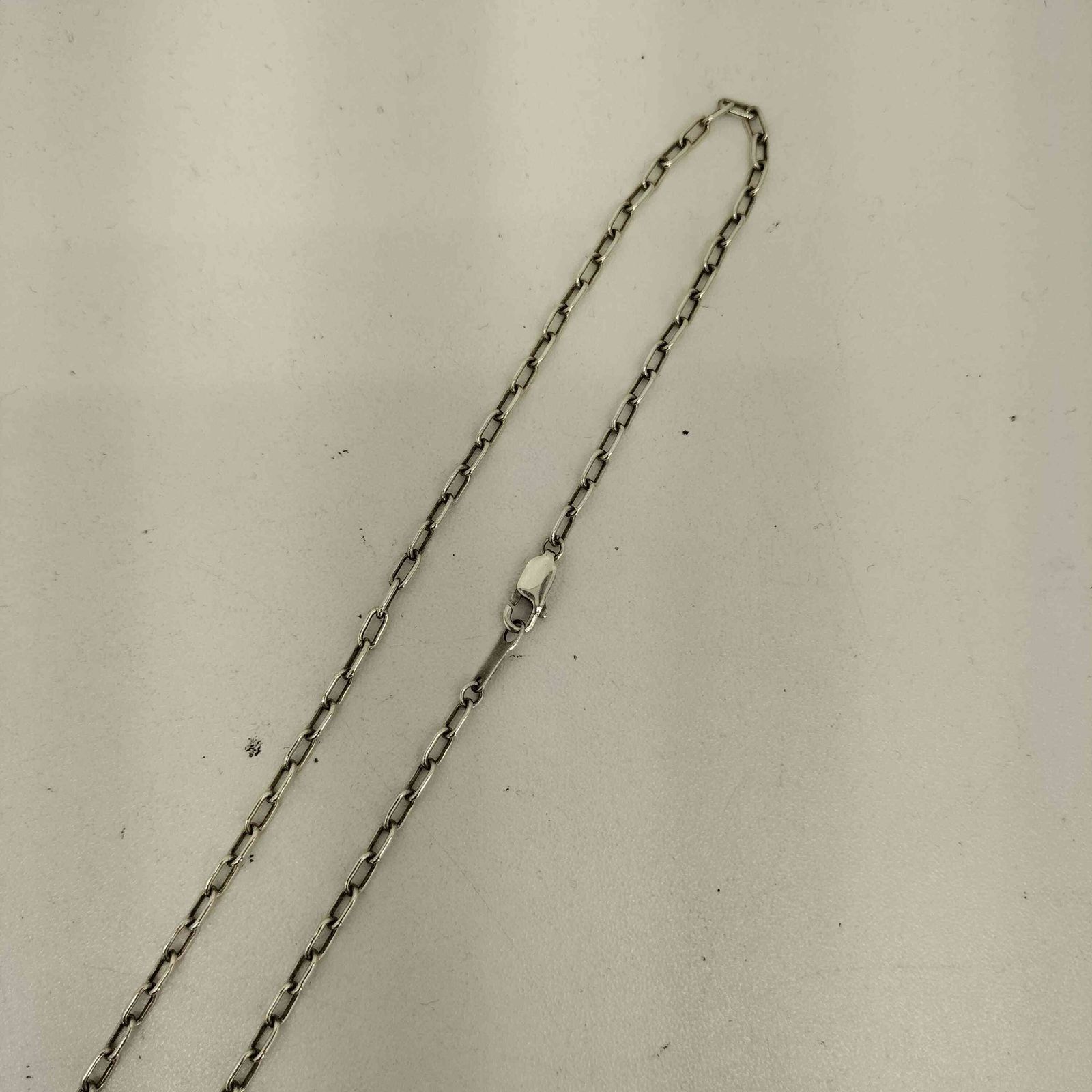 ナバホ NAVAJO P.A.Smith Sterling刻印 オニキスネックレス メンズ