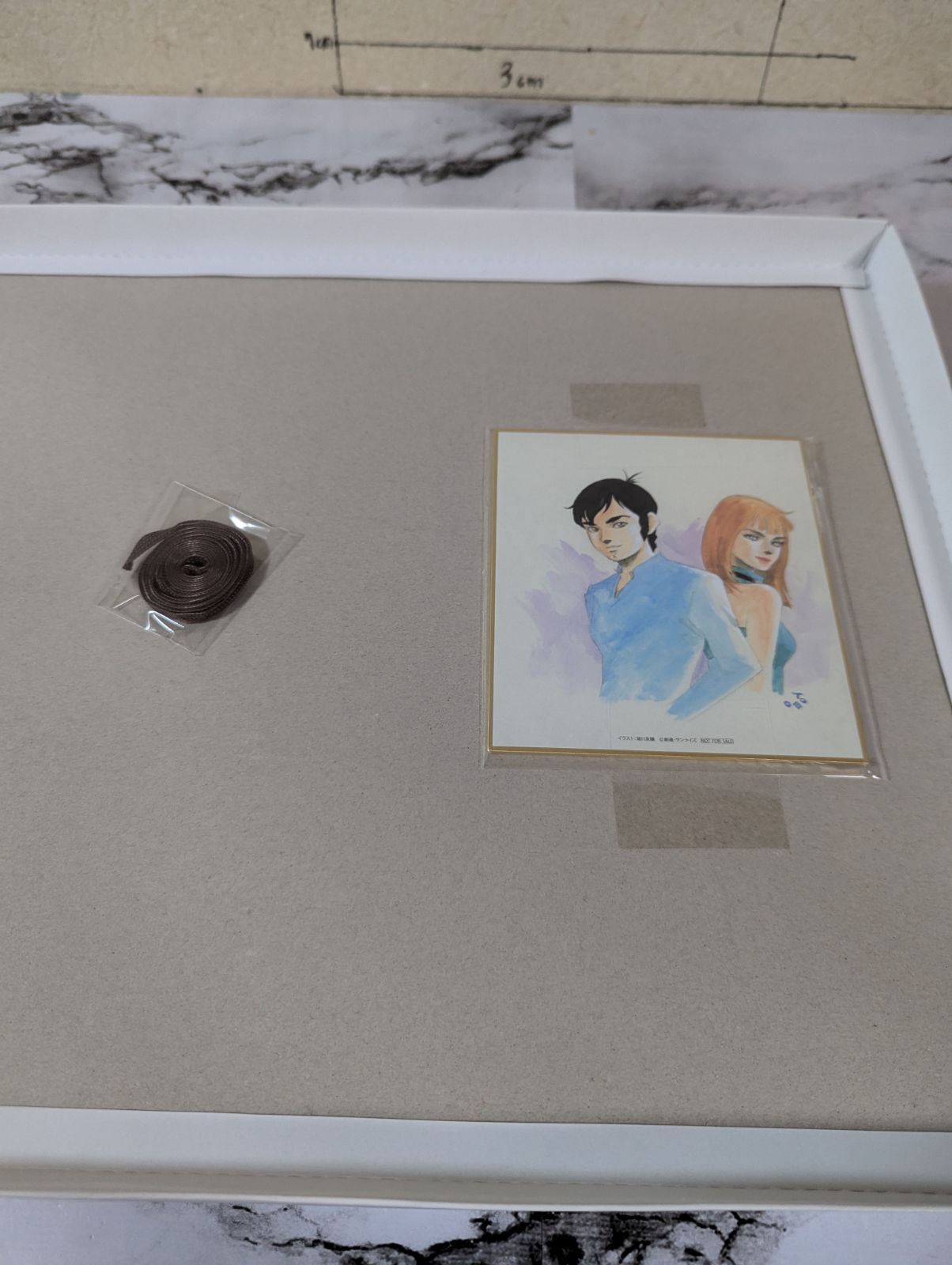 バンダイビジュアル 聖戦士ダンバイン 湖川友謙イラスト 複製原画