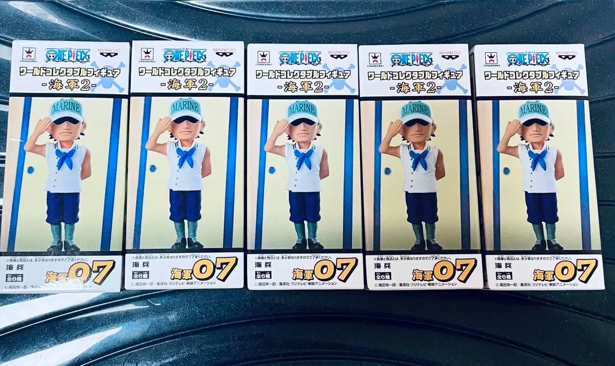 ONE PIECE ワールドコレクタブル Военно-морской флот 5종