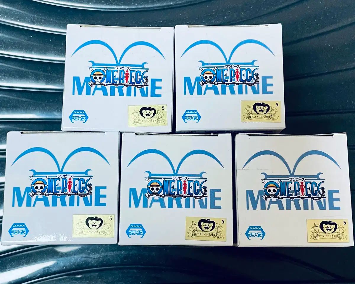 ONE PIECE ワールドコレクタブル Военно-морской флот 5종