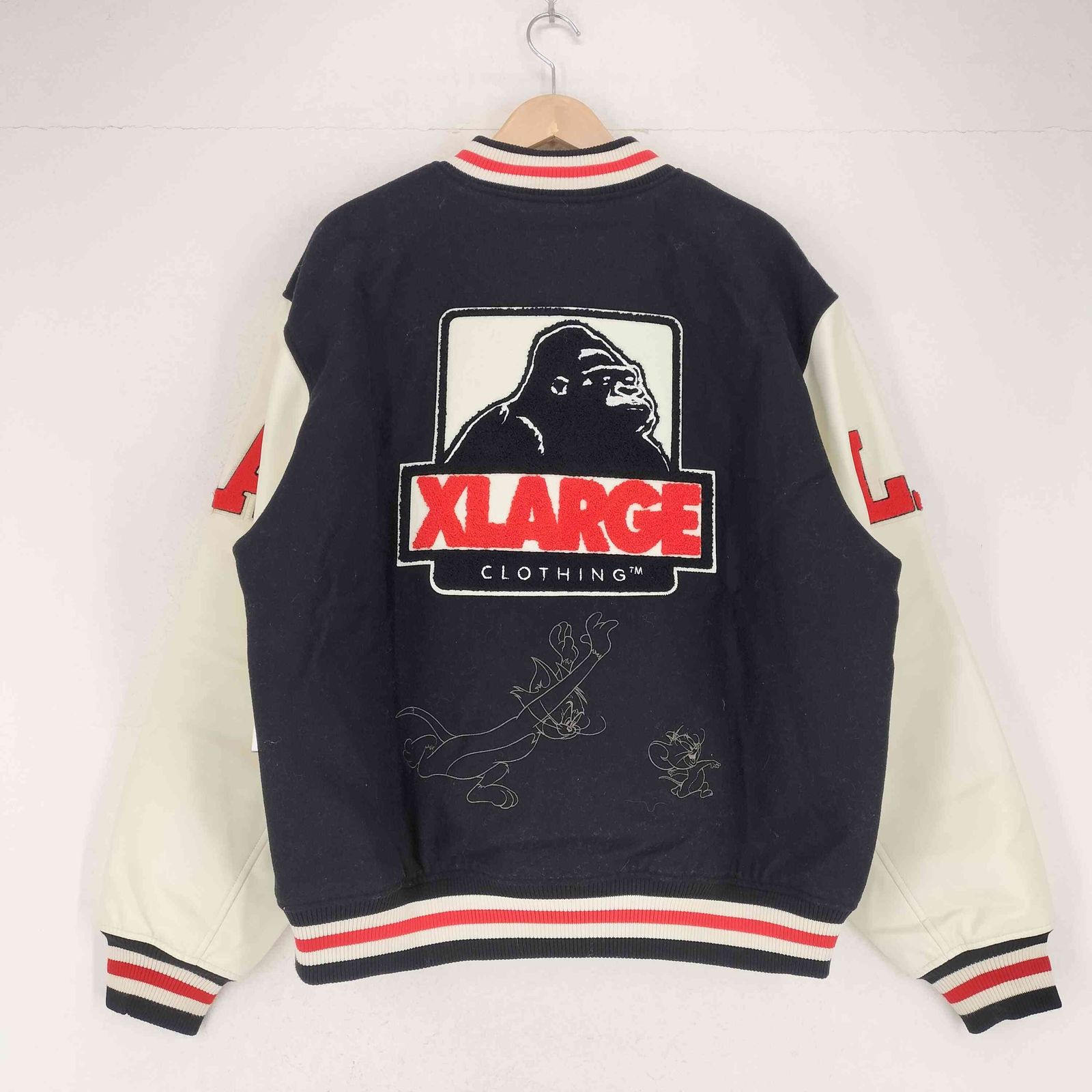 エクストララージ XLARGE TOM AND JERRY VARSITY JACKET メンズ XL