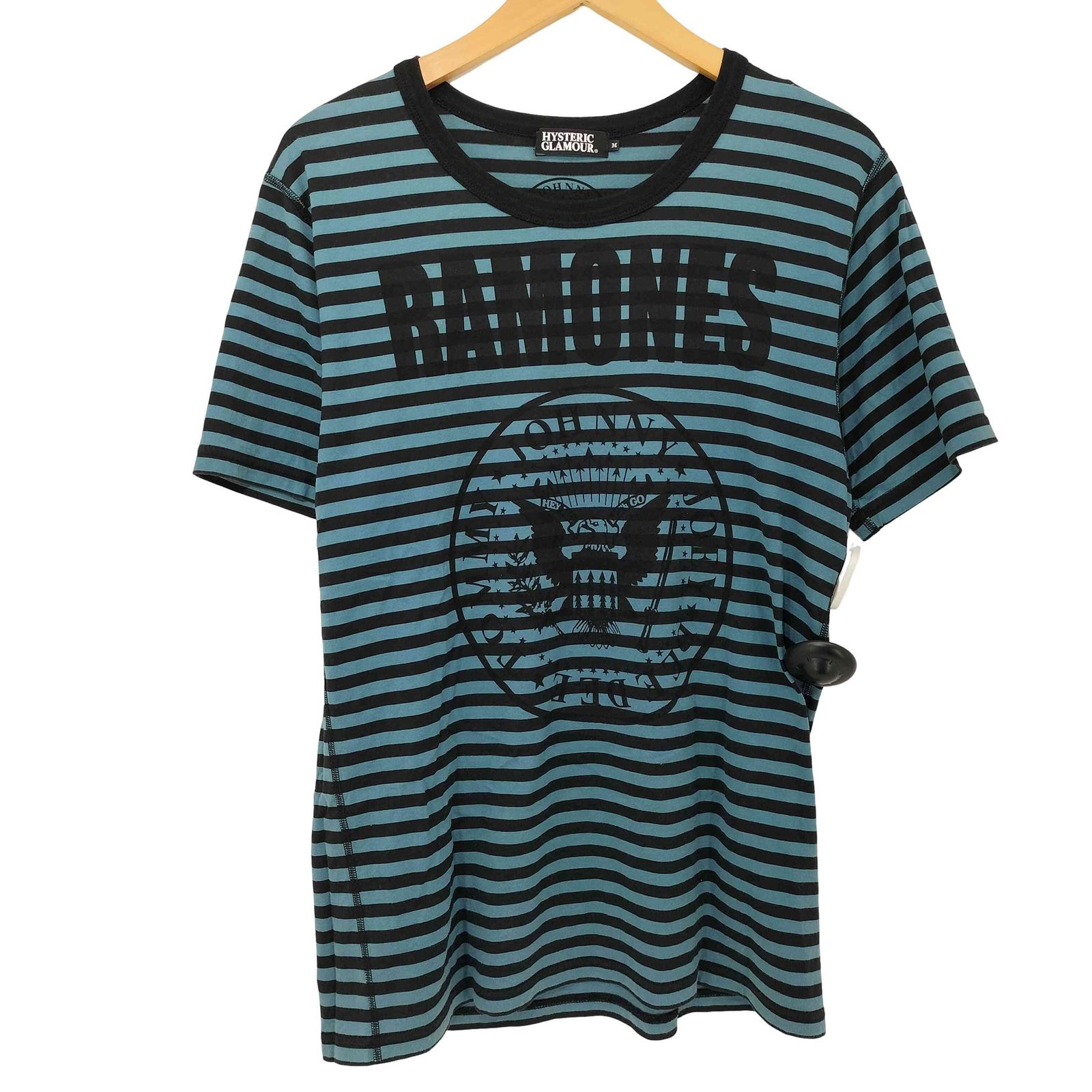 ヒステリックグラマー HYSTERIC GLAMOUR RAMONES BORDER SS TEE メンズ