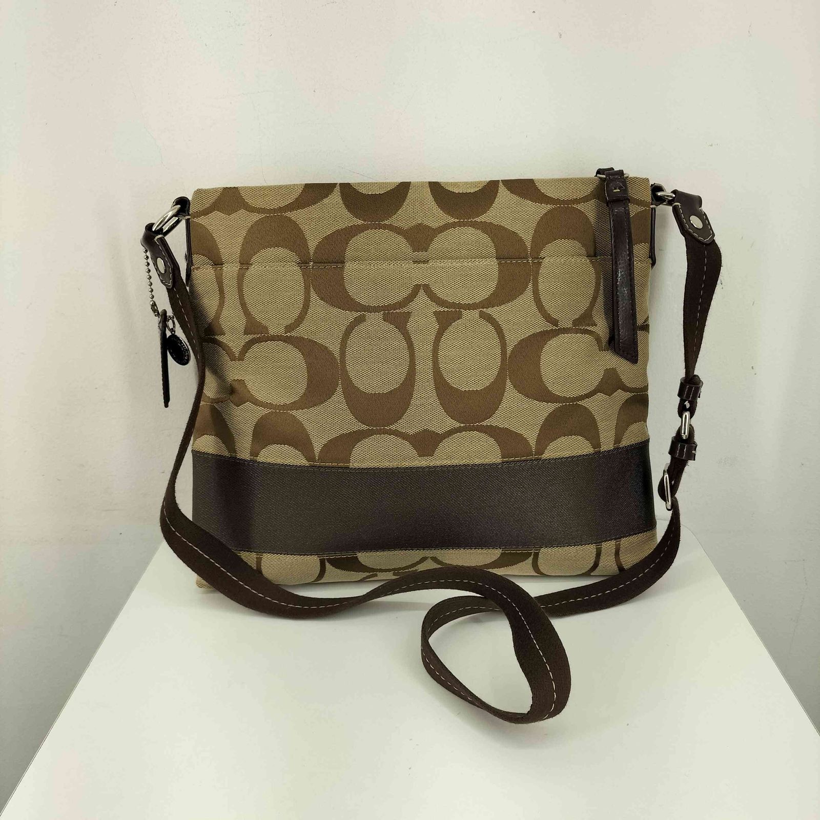 コーチ COACH シグネチャー ショルダーバッグ メンズ 表記無