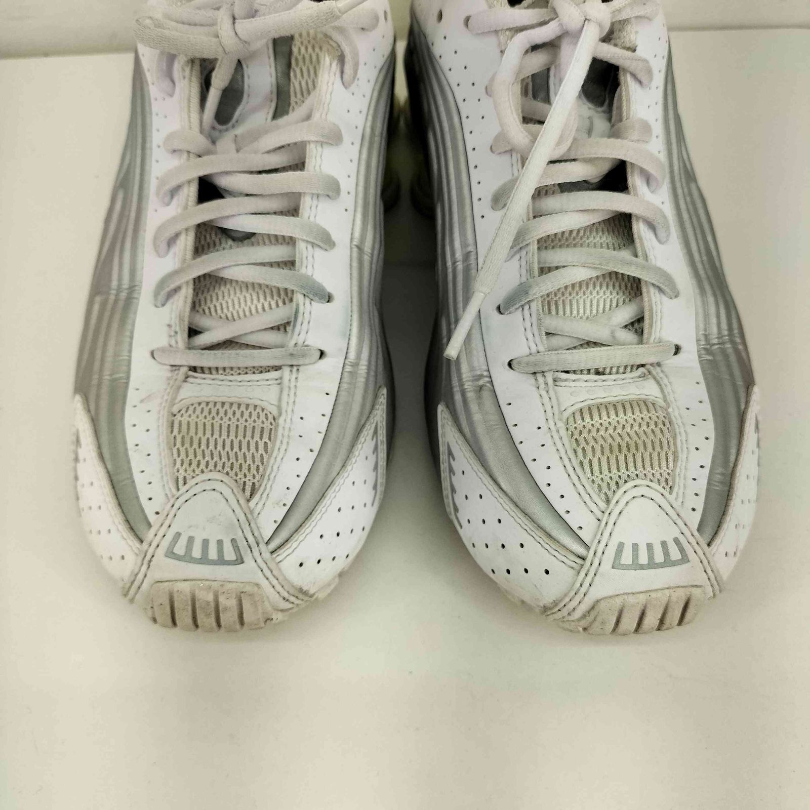  ナイキ NIKE Shox R 4 White Volt メンズ JPN 25 スニーカー 靴