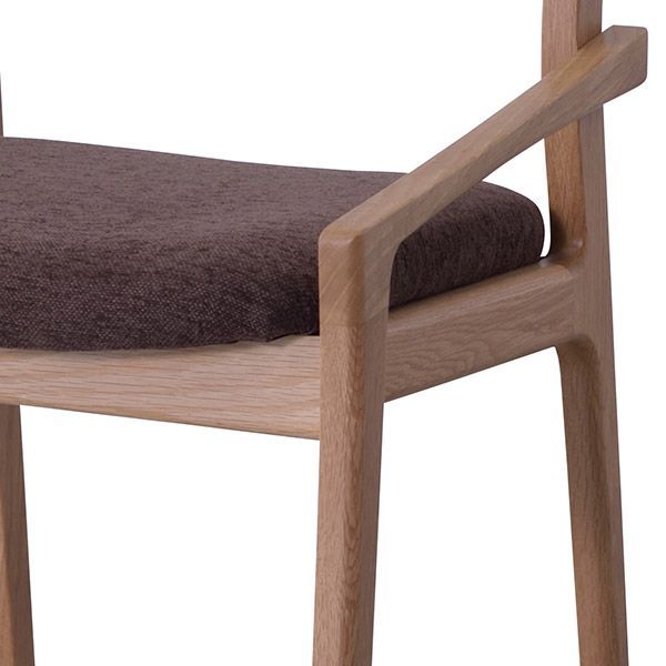 ２脚セット ダイニングチェア W50×D51×H76.5×SH43cm No.123 オーク MARWIL-DEMENAGEMENTS_CH