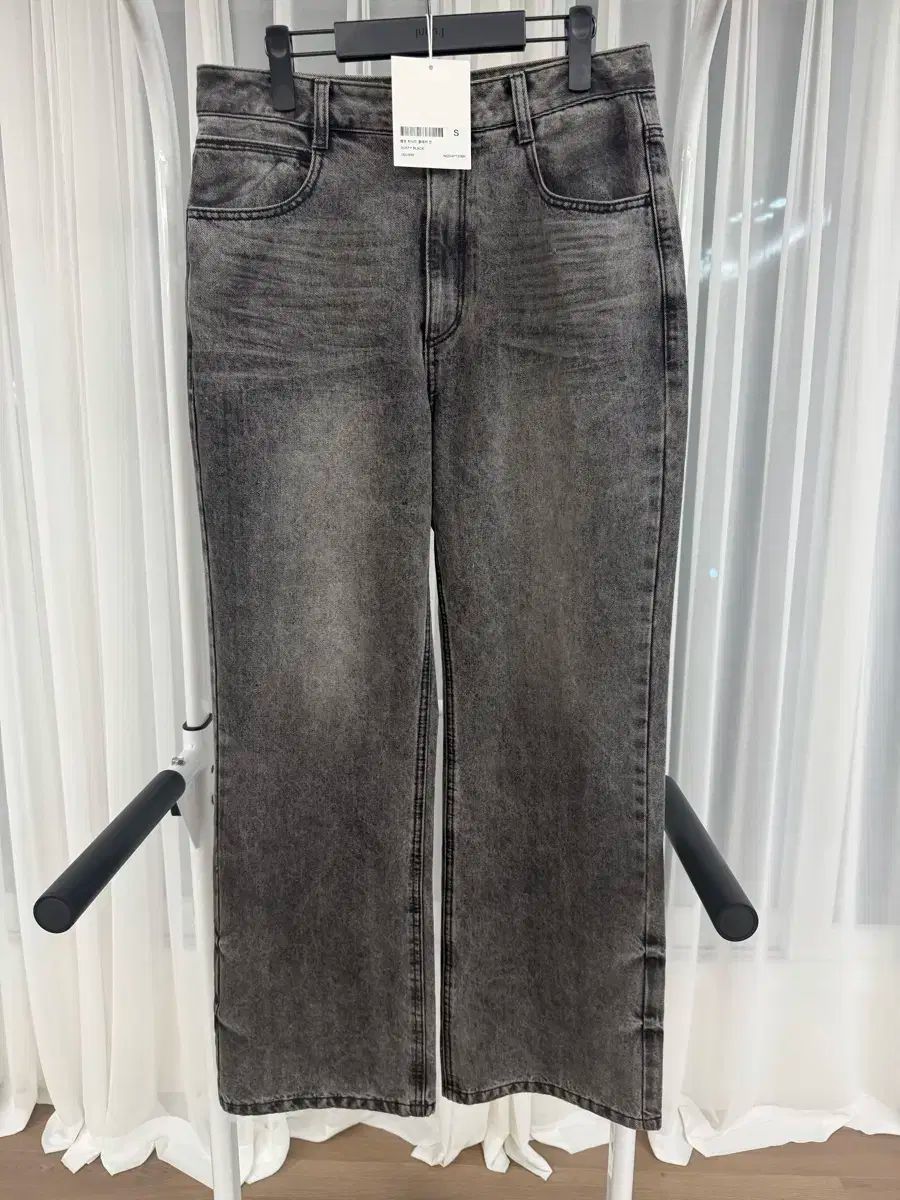 INSILENCE インサイレンス フ デニム ブラック パンツ Sサイズ