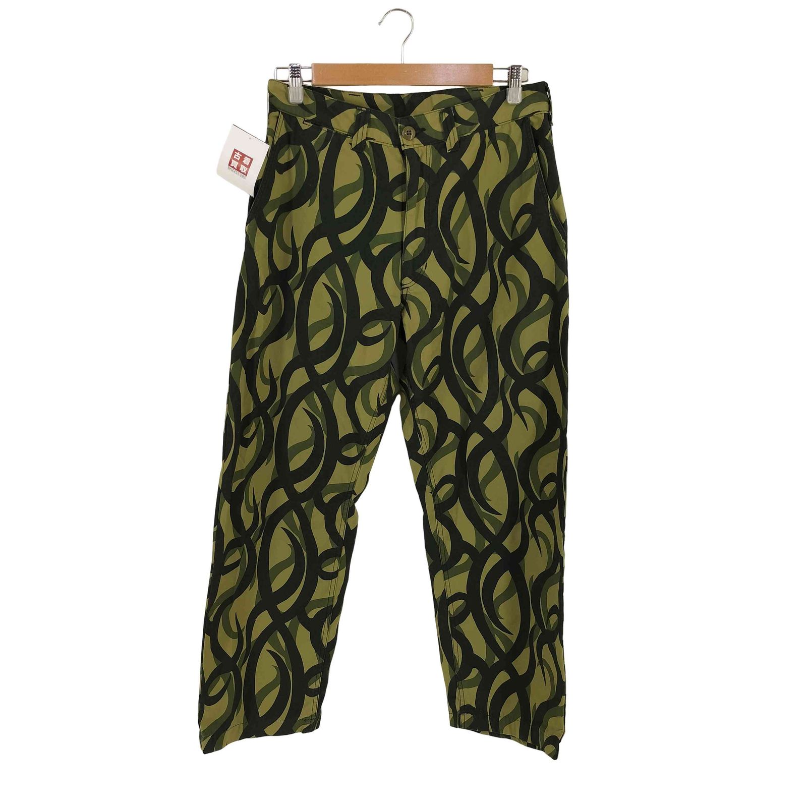 ユーズドフルギ 古着 ANDFAMILYS TRIBAL CAMO FIELD PANTS メンズ JPN S