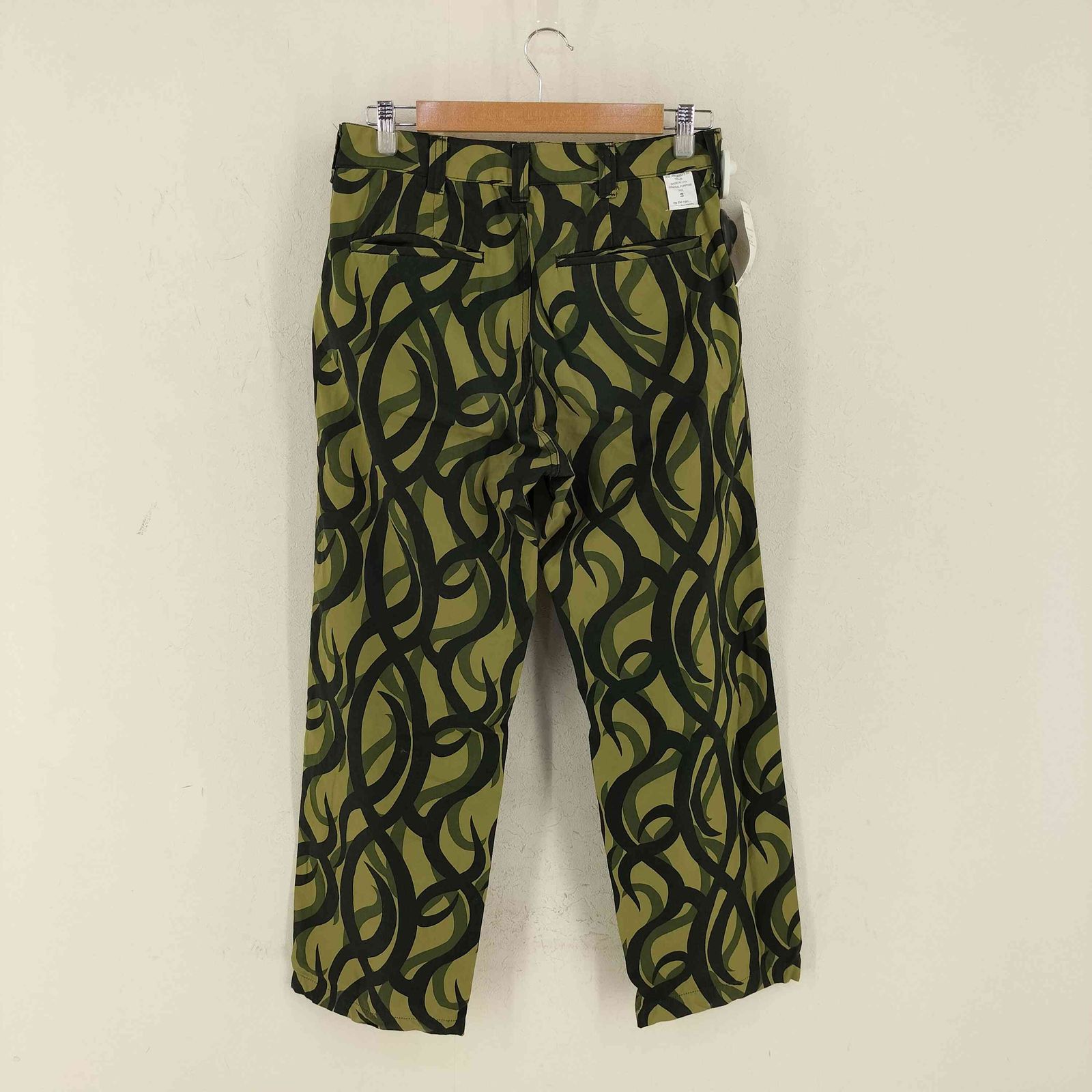 ユーズドフルギ 古着 ANDFAMILYS TRIBAL CAMO FIELD PANTS メンズ JPN S