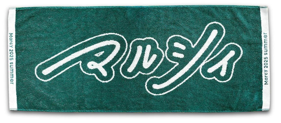 MARCY マルシィ 2025 グッズ ロゴ タオル フェイスタオル