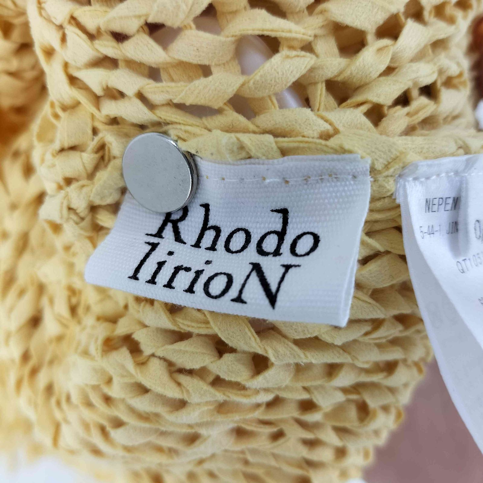  ユーズドフルギ 古着 RhodolirioN Fringe Vest - Ribbon Yarn レディース JPN S ベスト ジレ ベスト ジレ ビスチェ
