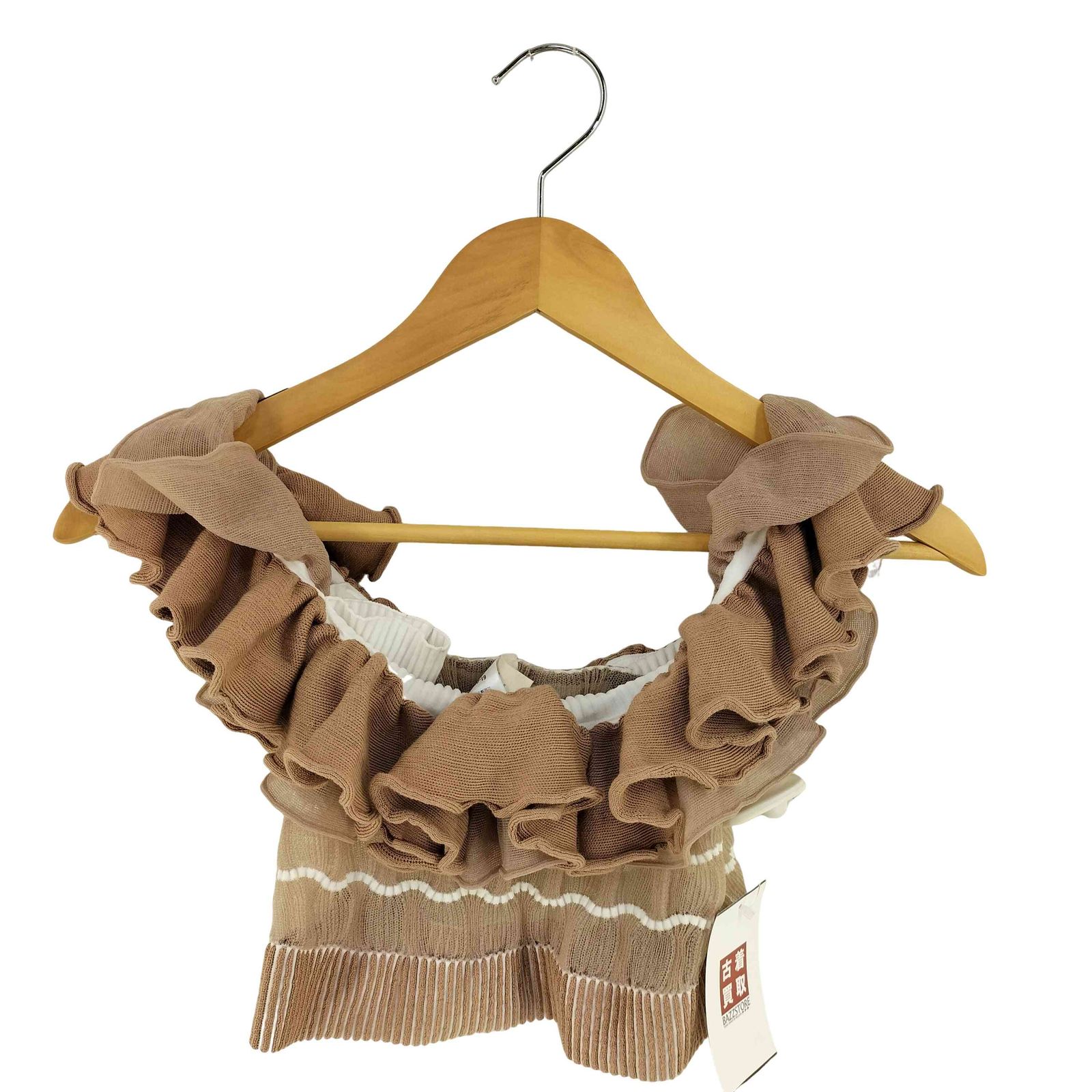 ユーズドフルギ 古着 NADIA WIRE Ruffle TOP レディース JPN 1