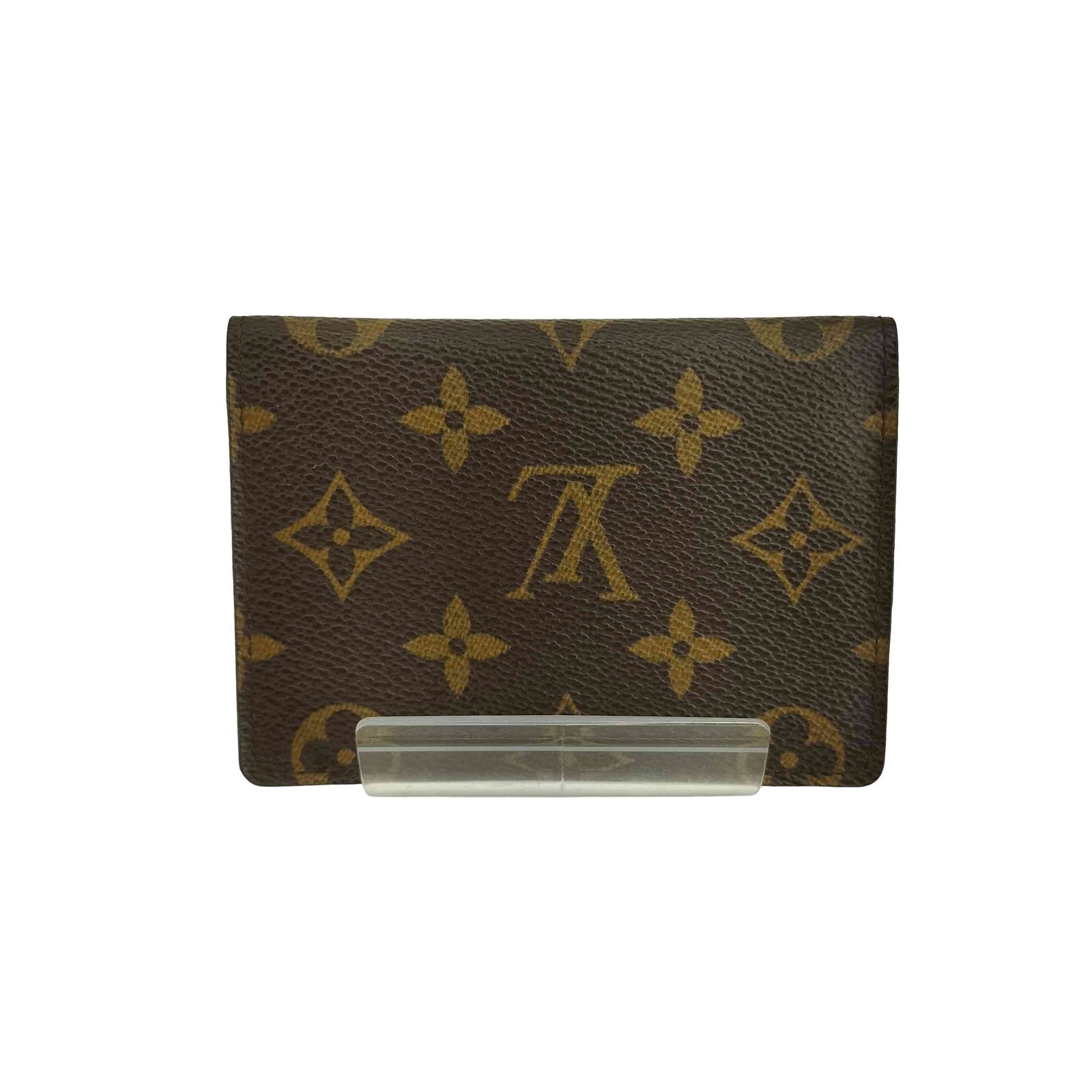 ルイヴィトン LOUIS VUITTON 2003年製 ポルト2カルトヴェルティカル モノグラム パスケース レディース 表記無