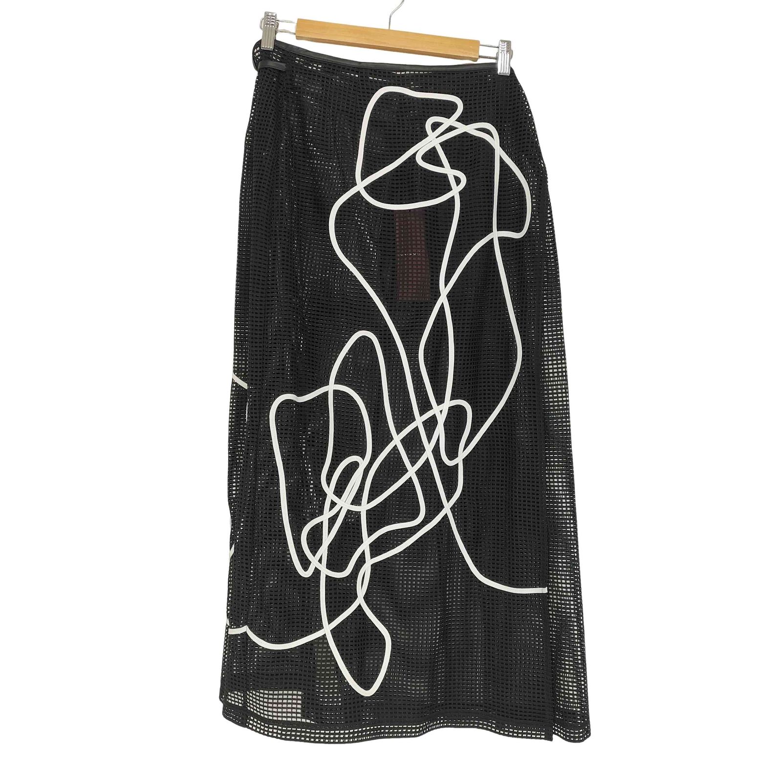 クレドナ CREDONA SKETCH EMBROIDERY MESH SKIRT レディース