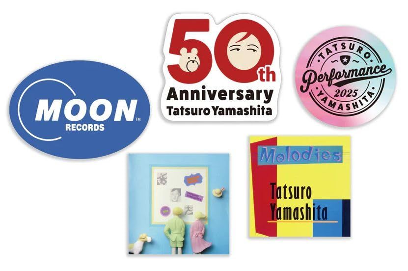 山下達郎 2025フジロック &ツアーグッズ50周年タオル&マグカップ