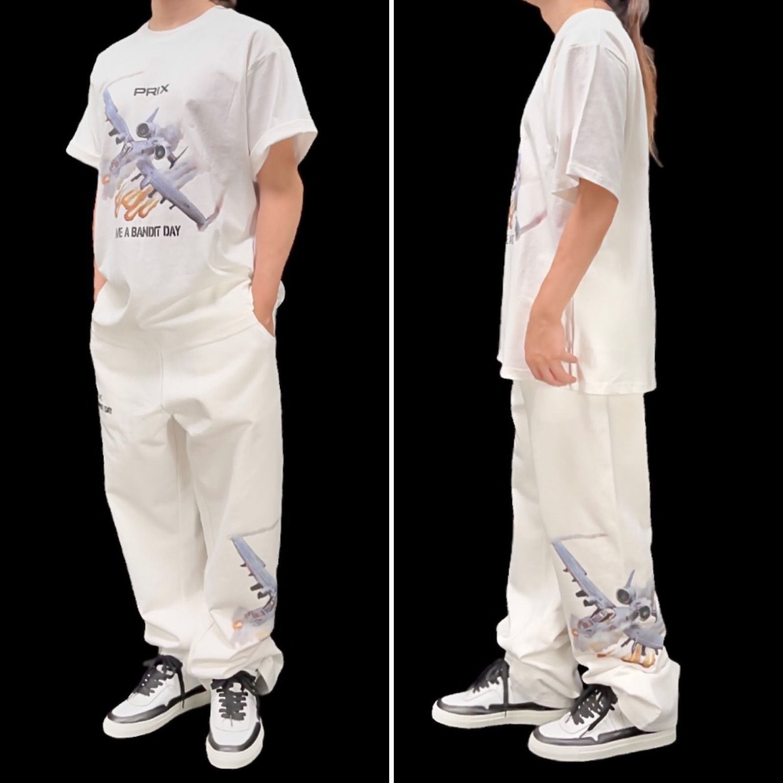 PRIX Workshop プリックスワークショップ Warthog T-Shirt 戦闘機 ミサイル 射撃 シューティング プリント Tシャツ ニュージーランド ゲーム デジタル マシン カルチャー ストリート アリアナグランデ愛用 ファッション ブランド