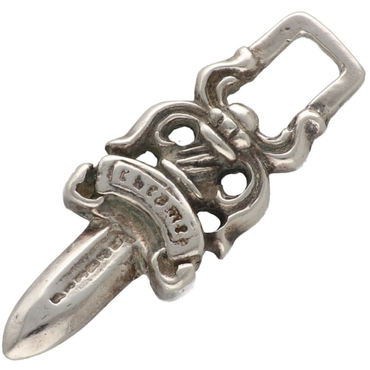 CHROME HEARTS クロムハーツ 5 ダガー SV925 シルバー ネックレス ペンダント トップ チャーム 25034071 RS