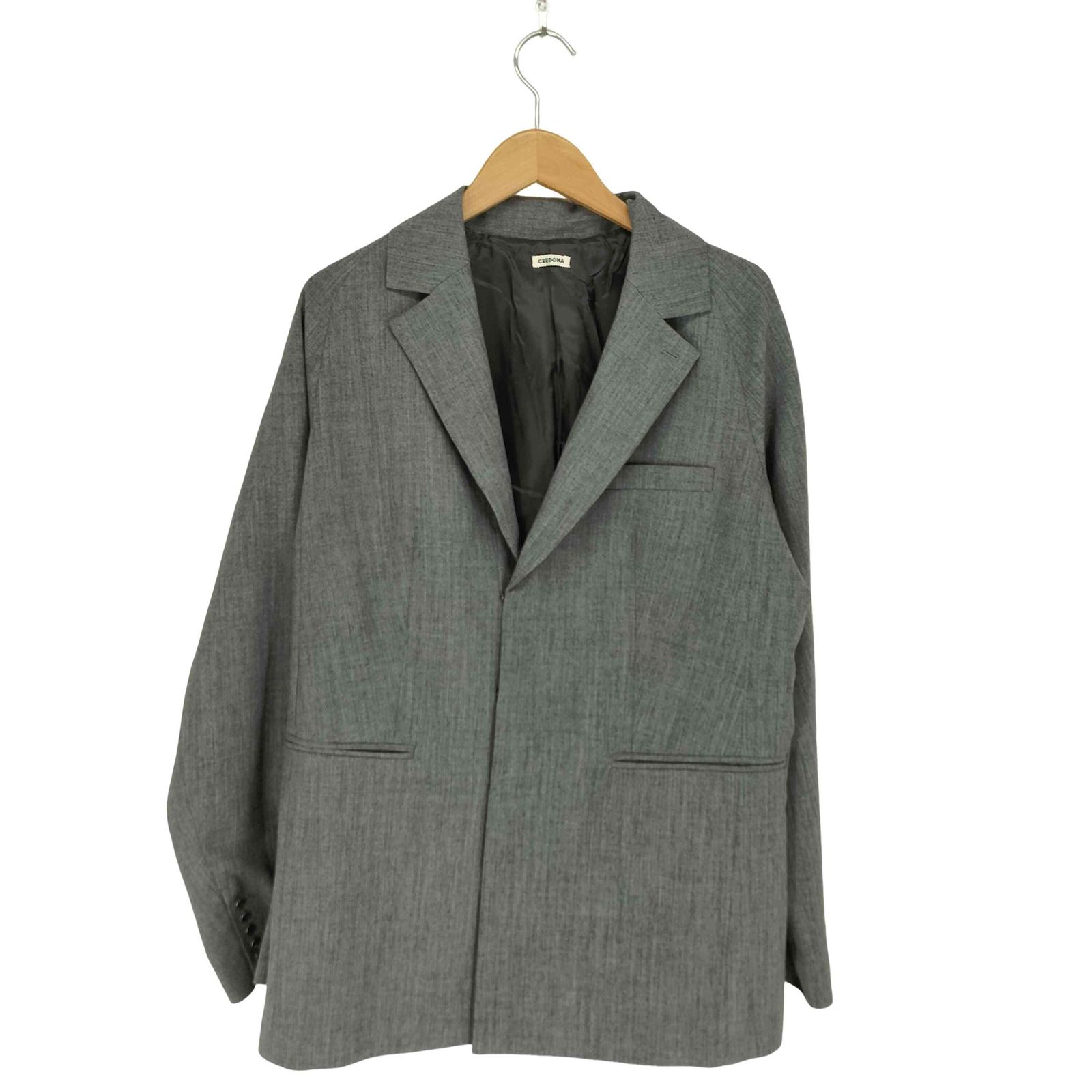 クレドナ CREDONA 25AW SAVILE WOOL HOOK JACKET レディース 1