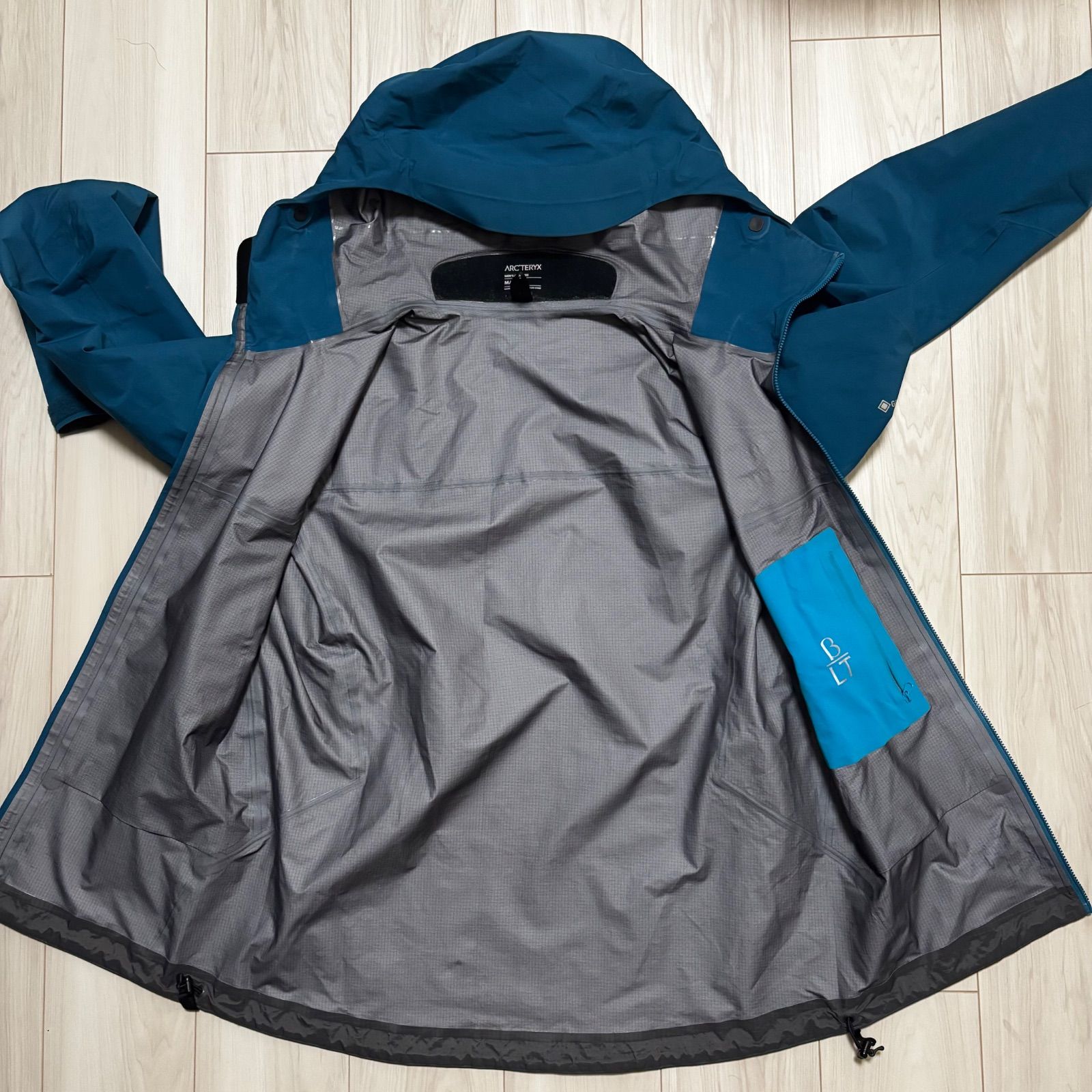 アークテリクス ベータLT メンズM ブルー 青 ゴアテックス ナイロン マウンテンパーカー KANDAIZUMI_COM