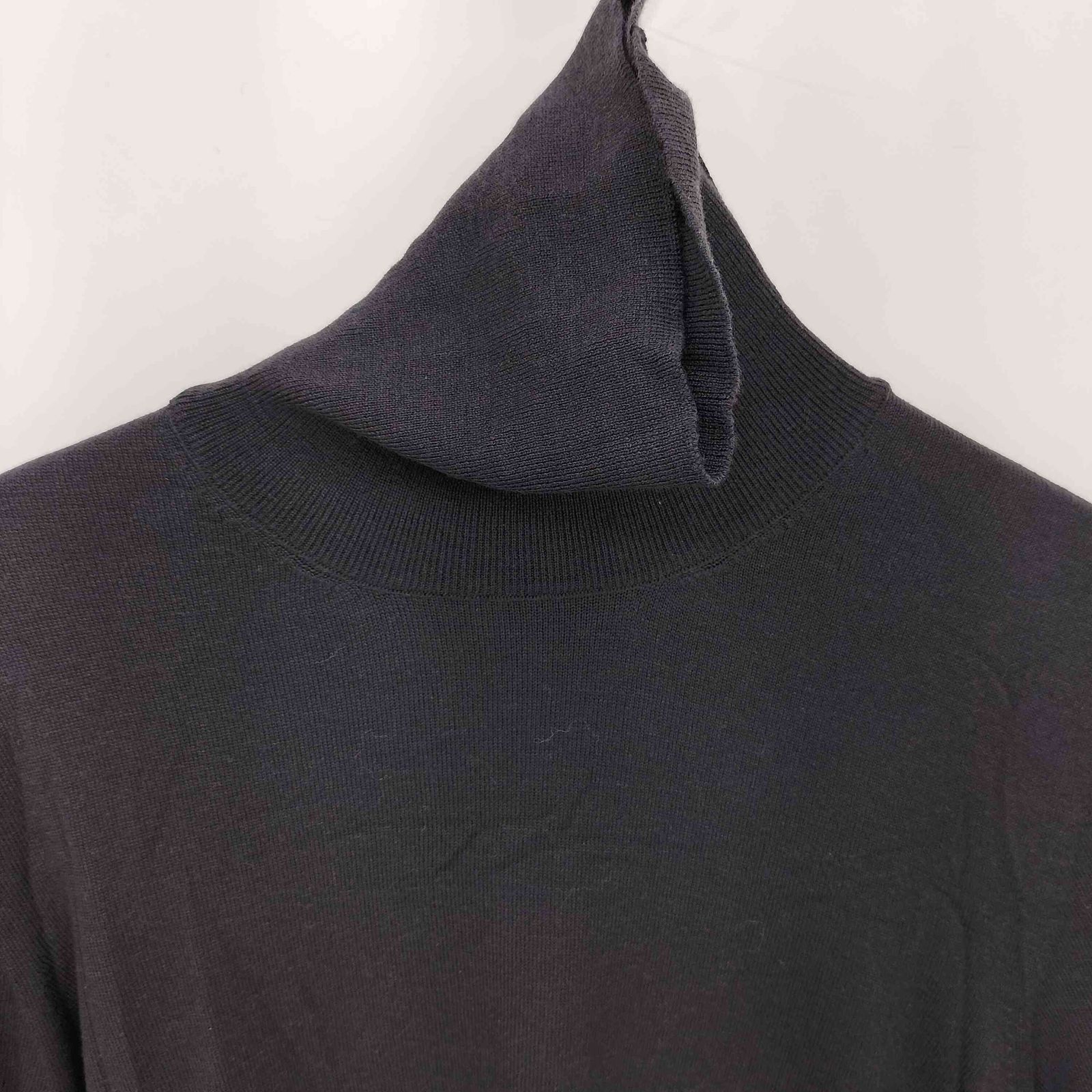 グランサッソ Gran Sasso イタリア製 ヴァージンウール タートルネック ニット メンズ 表記無