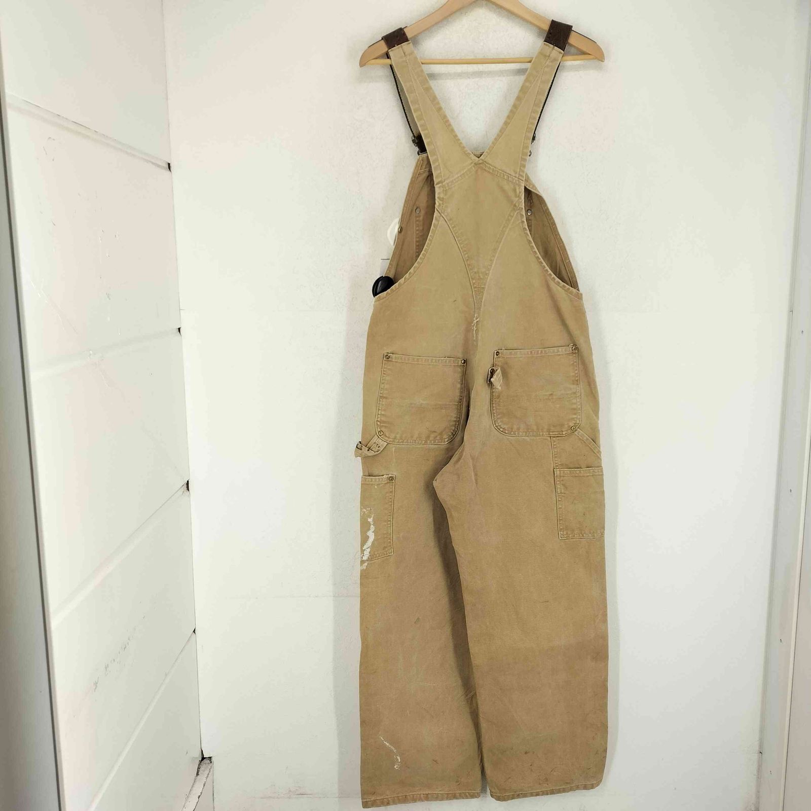 カーハート Carhartt ダック地ダブルニーオーバーオール メンズ 表記無