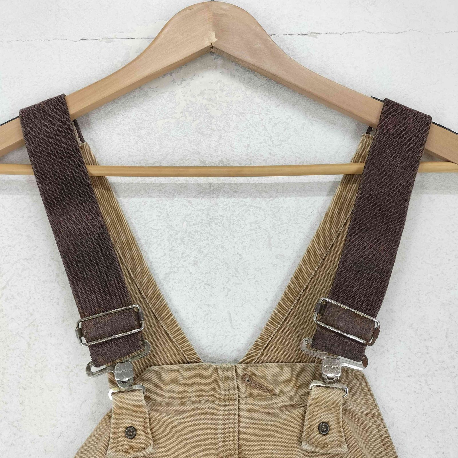  カーハート Carhartt ダック地ダブルニーオーバーオール メンズ 表記無 オーバーオール つなぎ パンツ