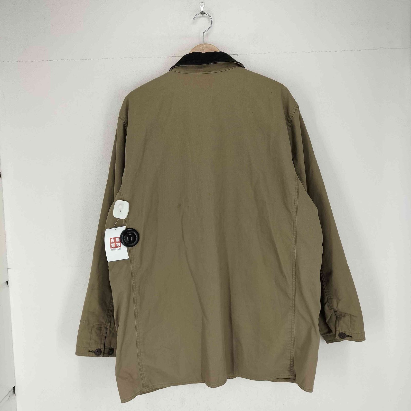 ウールリッチ WOOLRICH ブランケットライナー レザー切替ハンティングジャケット メンズ L