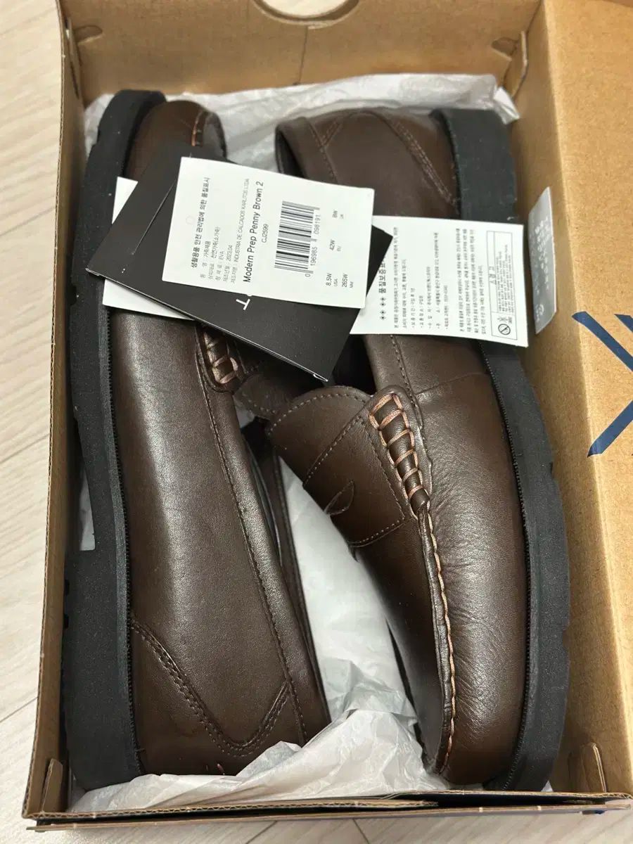 ロックポート モダンプレップ ペニーローファー ダークブラウン
