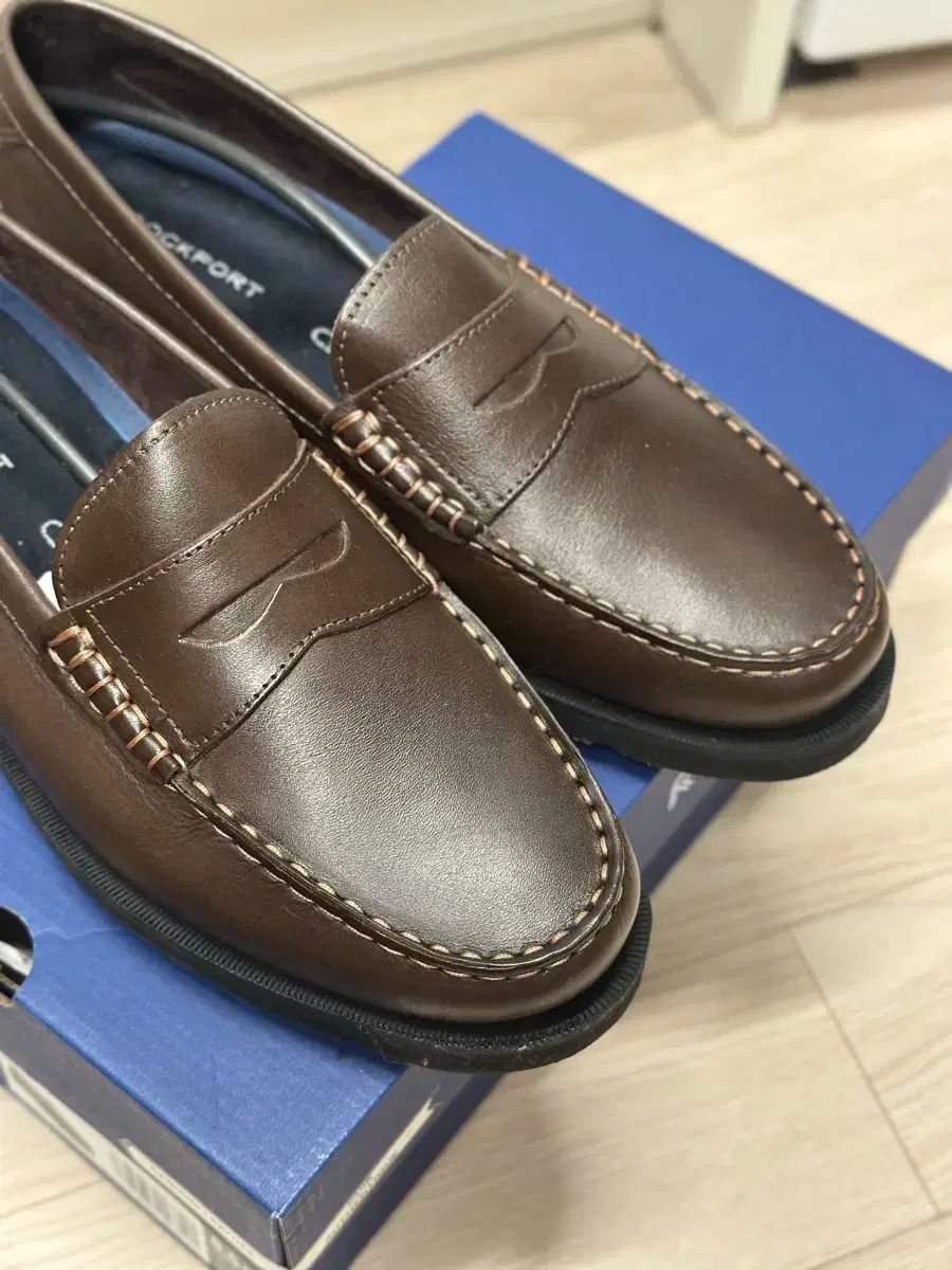 ロックポート モダンプレップ ペニーローファー ダークブラウン