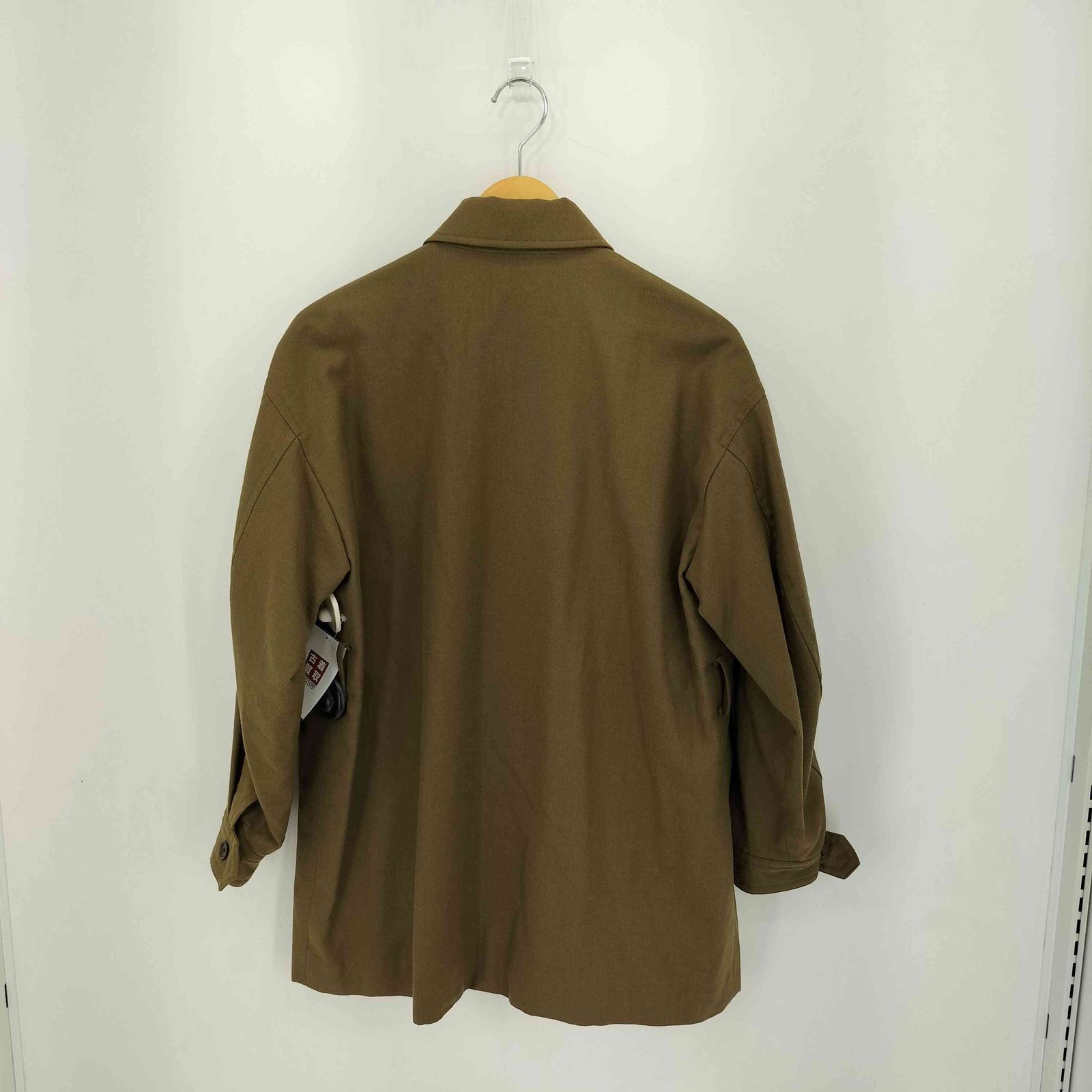ブラームス BLURHMS Wool Surge Belted Bush Jacket ウールサージ ベルテッド ブッシュジャケット レディース JPN 0