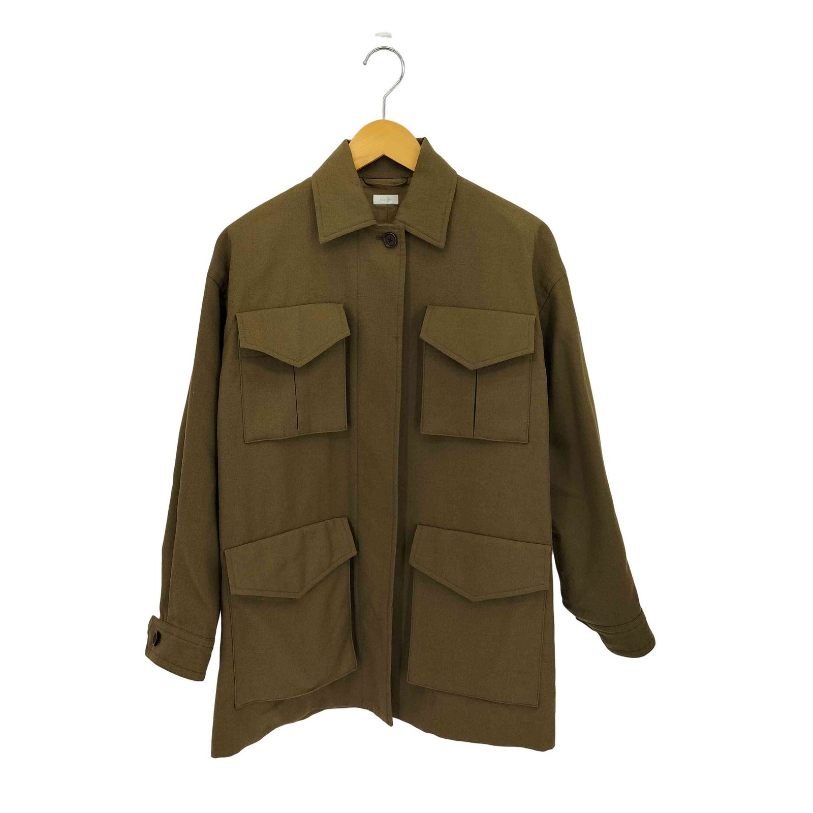 ブラームス BLURHMS Wool Surge Belted Bush Jacket ウールサージ ベルテッド ブッシュジャケット レディース JPN 0 二次会向け コーデセット