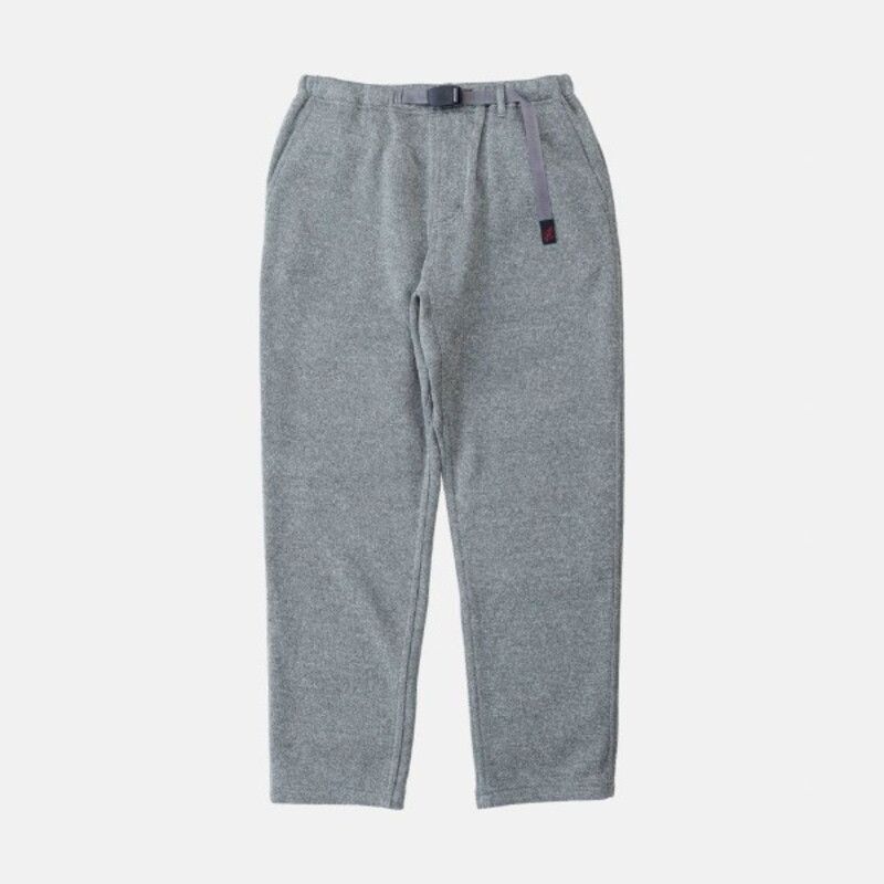 GRAMICCI グラミチ ボンティングニットフリースイージーテーパードパンツ HEATHER GREY M