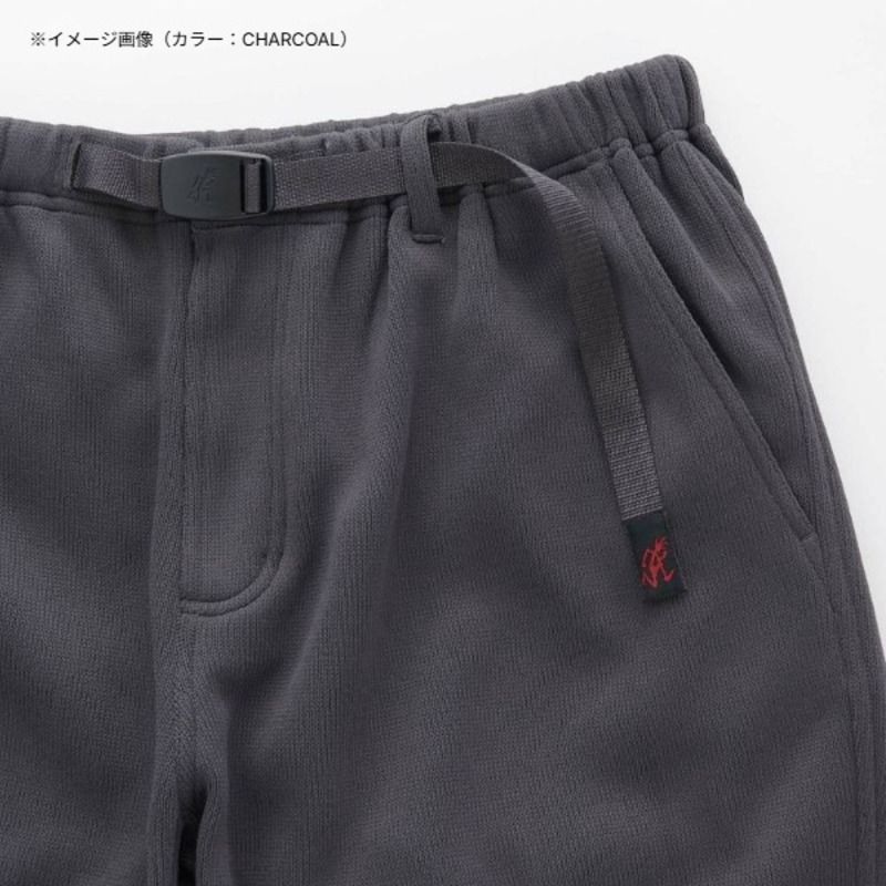  GRAMICCI グラミチ ボンティングニットフリースイージーテーパードパンツ HEATHER GREY L その他 パンツ