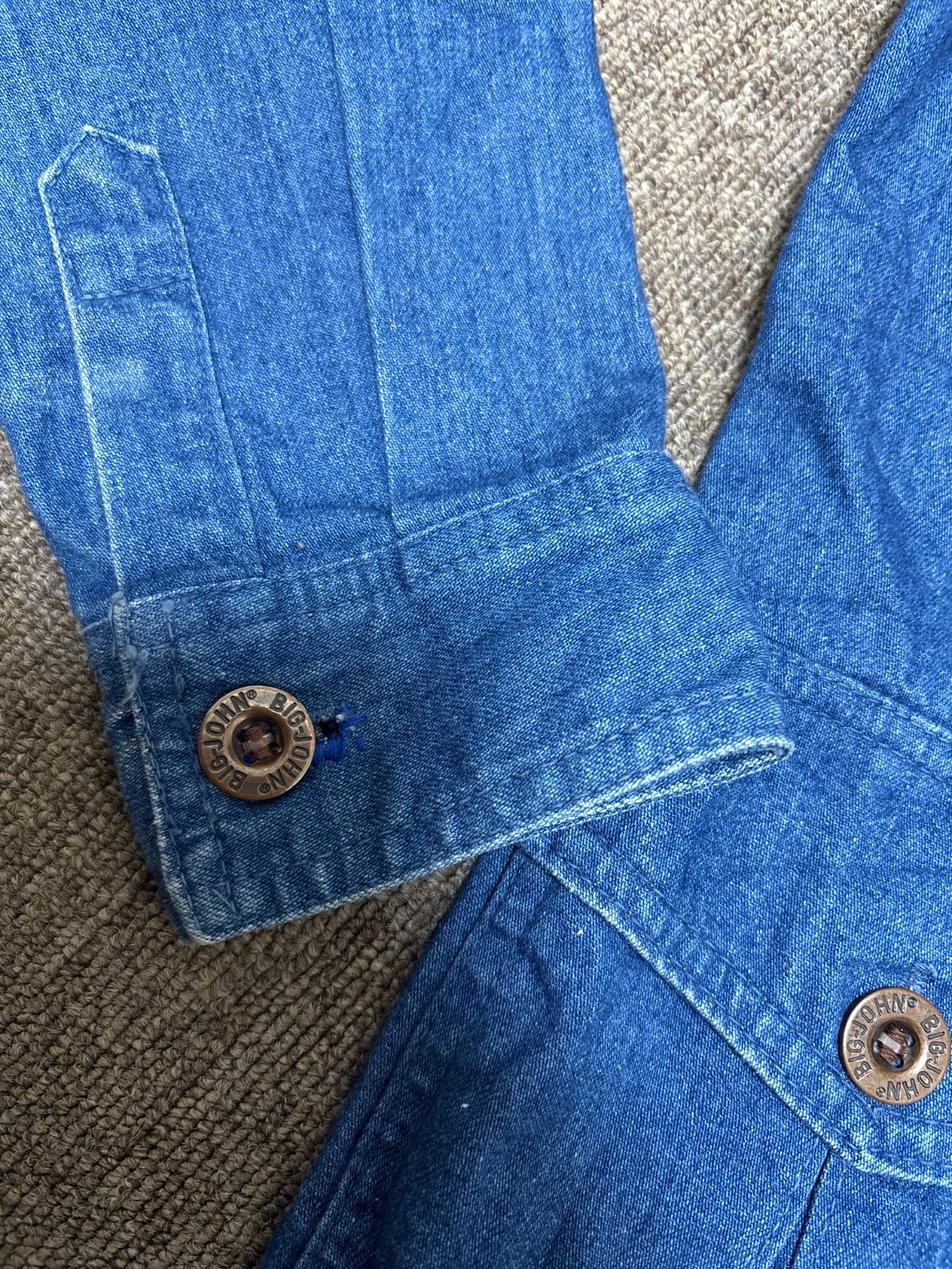 70s′ ヴィンテージBIG JOHN デニム カバーオール WWW_KANDAIZUMI_COM